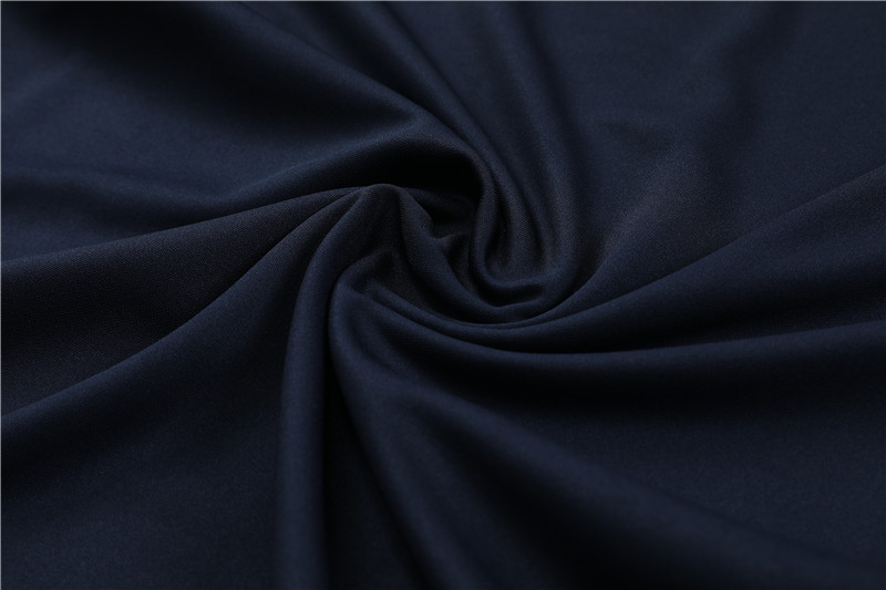 Algeria 23-24 Kids Long Sleeve Training Set Black and Blue - Unitedfutballjersey