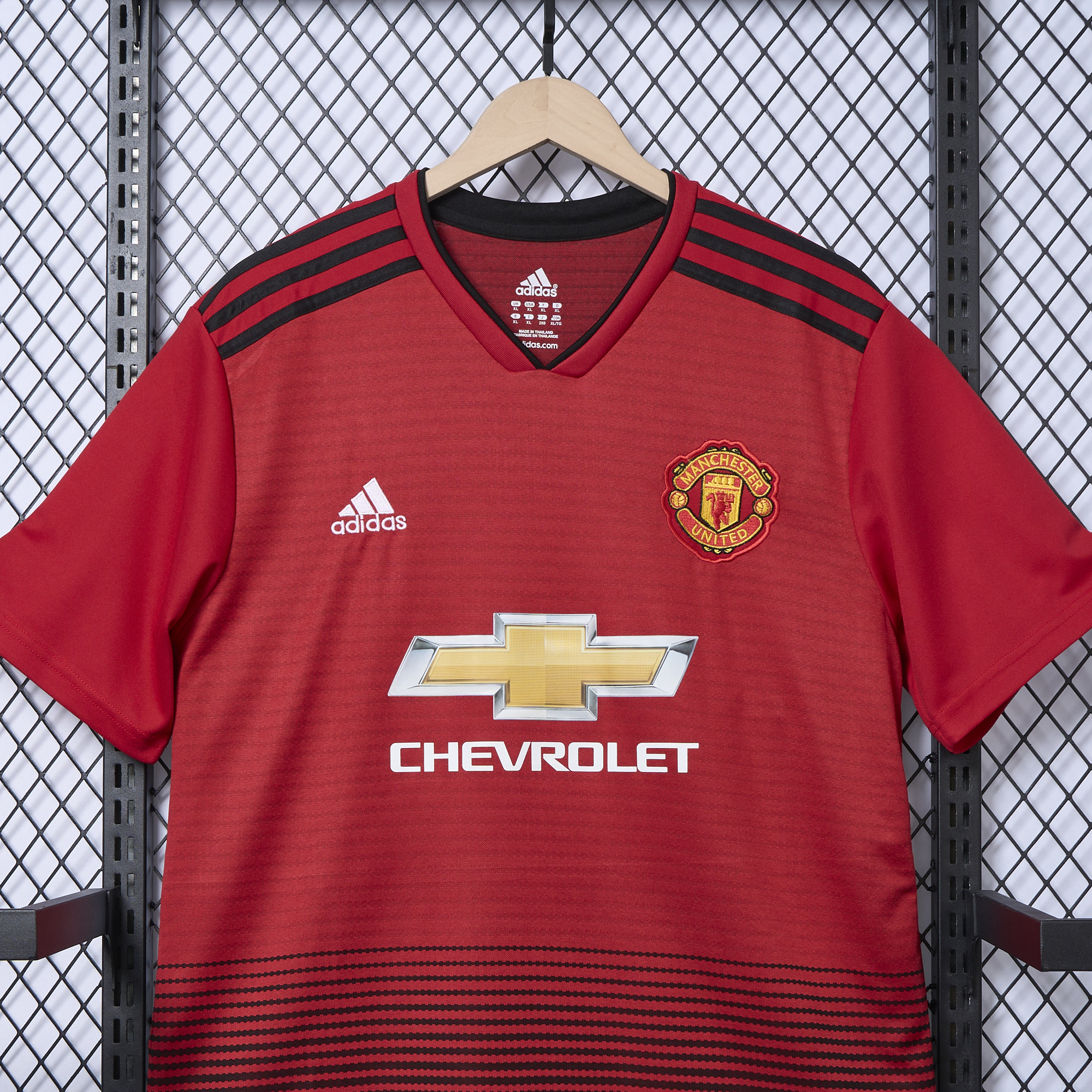 Retro Manchester United 18-19 Home Stadium Jersey - Unitedfutballjersey