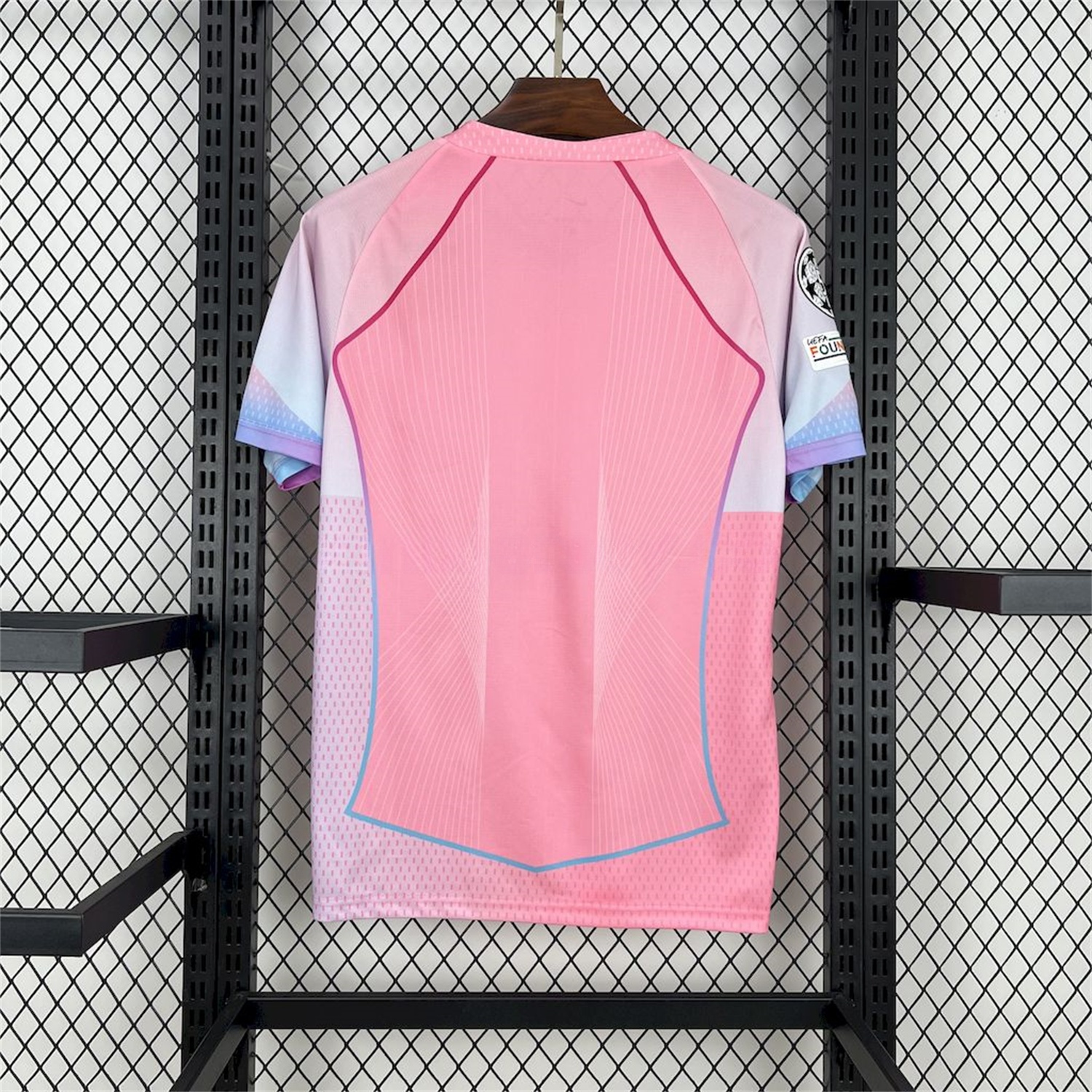 B.A.R.S.A 25-26 T90 White Lines Pink Special Jersey - Fans Version - Unitedfutballjersey
