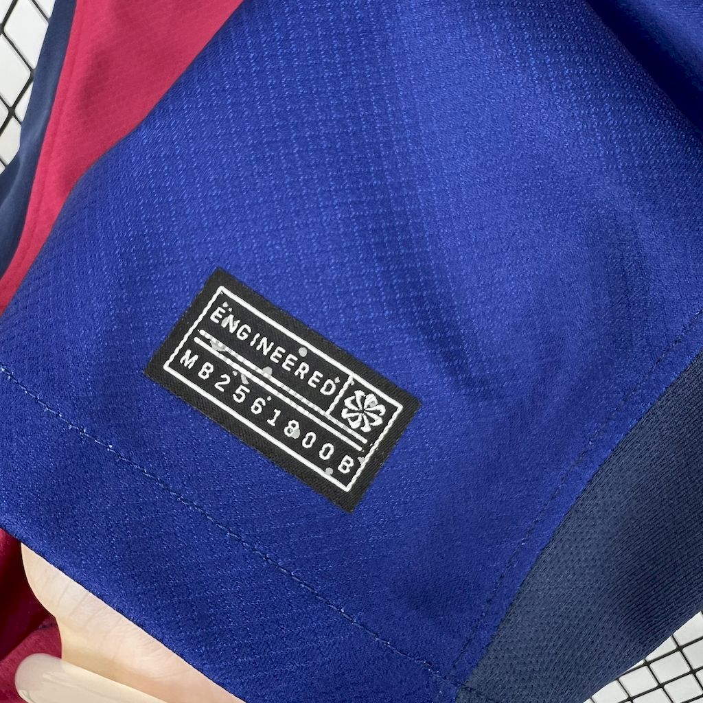 B.A.R.S.A 24-25 Home Unsponsored 125th Anniversary Jersey - Fans Version - Unitedfutballjersey