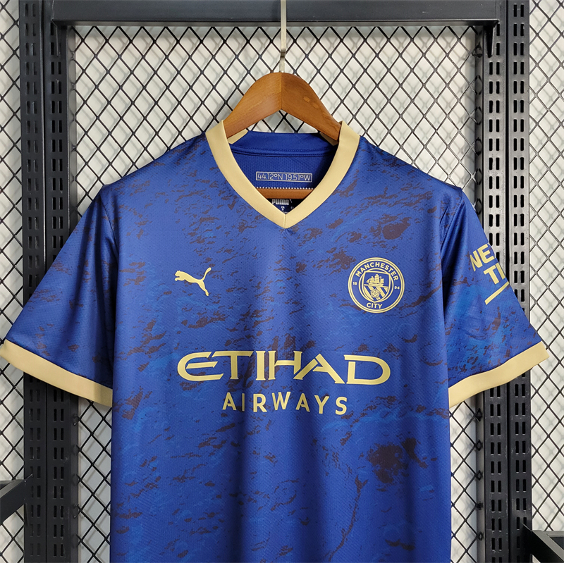 Manchester City 23/24 Blue Jersey - Fans Version - Unitedfutballjersey