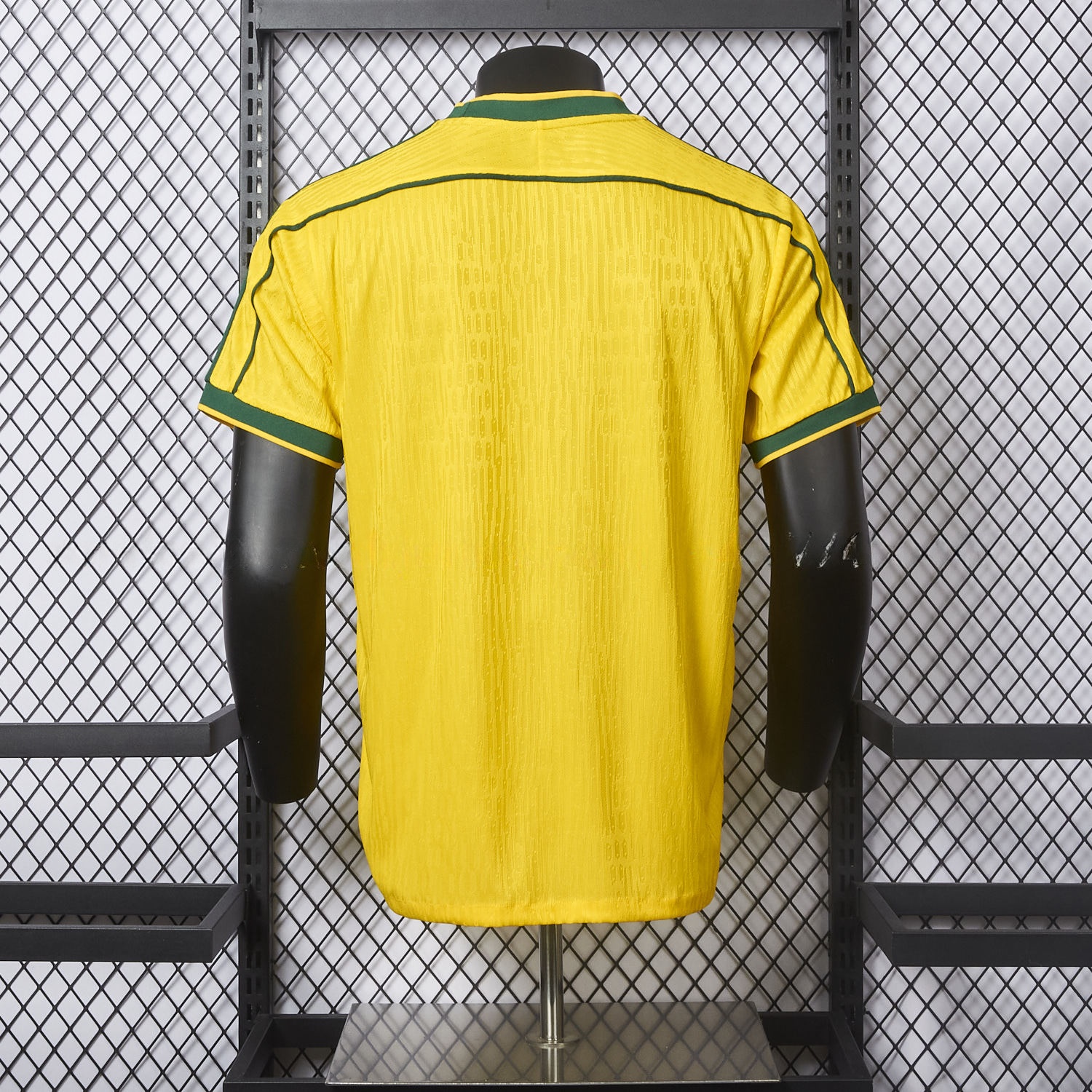 Retro Brazil 1998 Home Jersey - Player Version - Unitedfutballjersey
