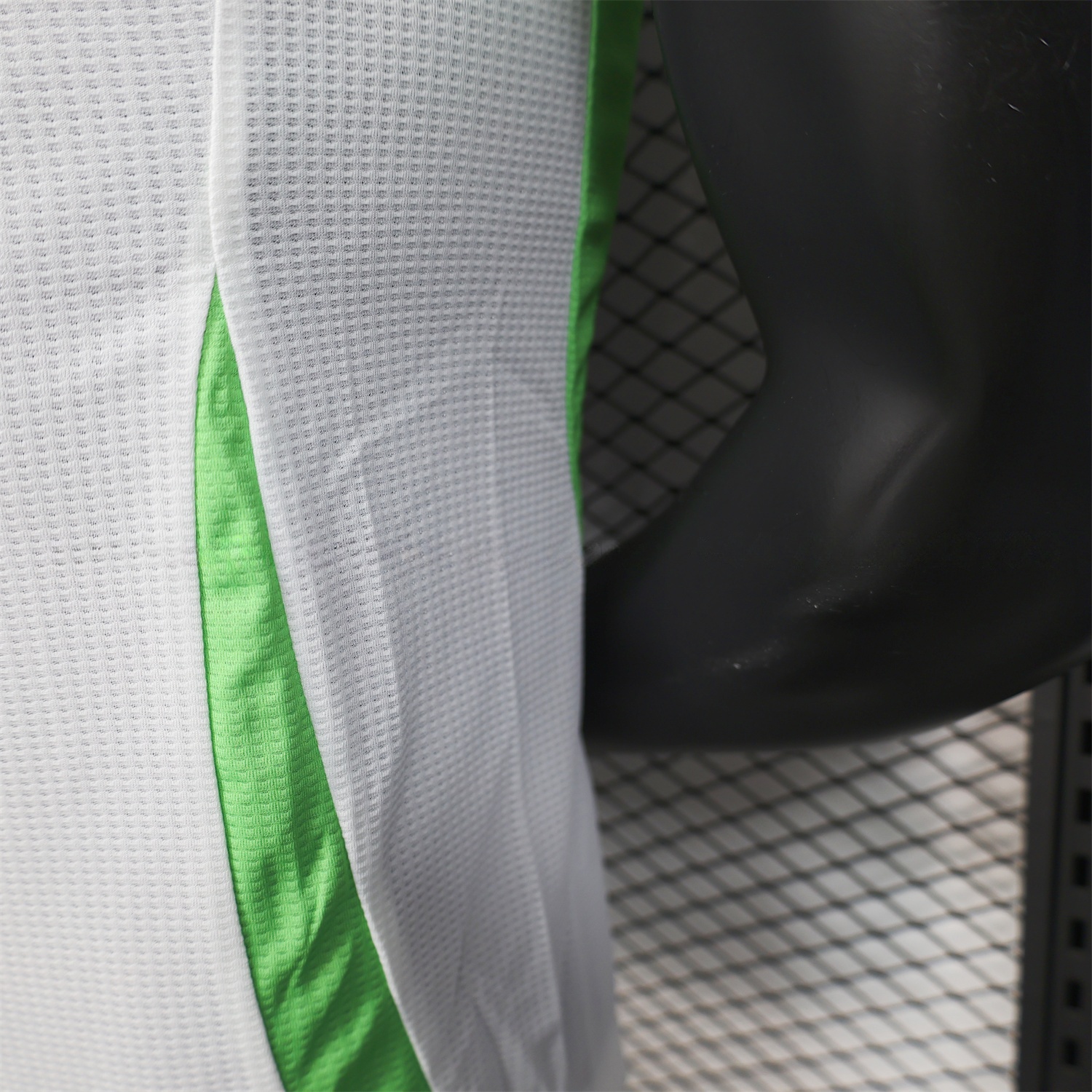 Algeria 25-26 Whie Jersey with Green - Player Version - Unitedfutballjersey