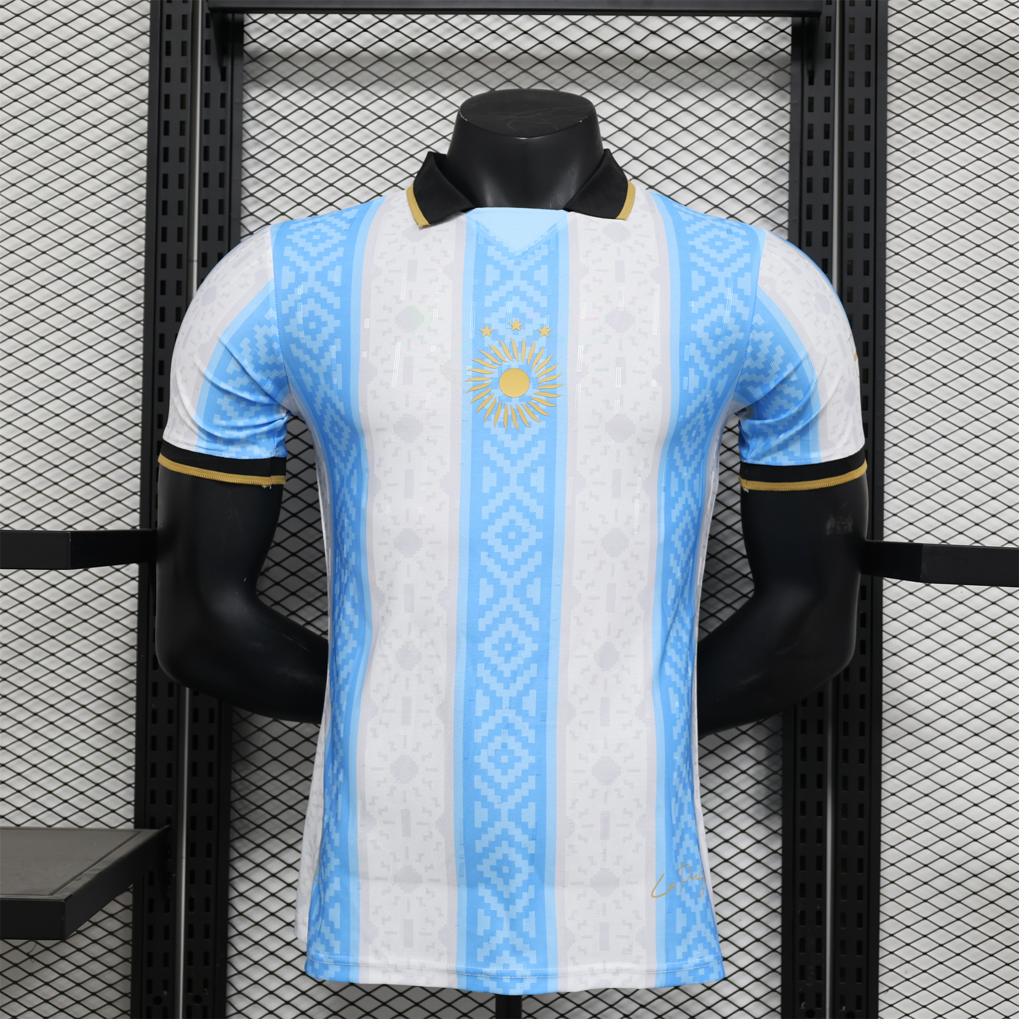 Argentina 2024-25 COMMA Messi Jersey - Player Version - Unitedfutballjersey