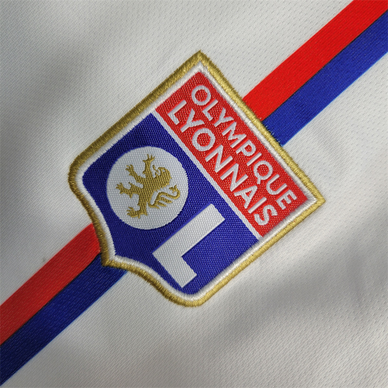 Lyon 23/24 Home Kids Kit - Unitedfutballjersey
