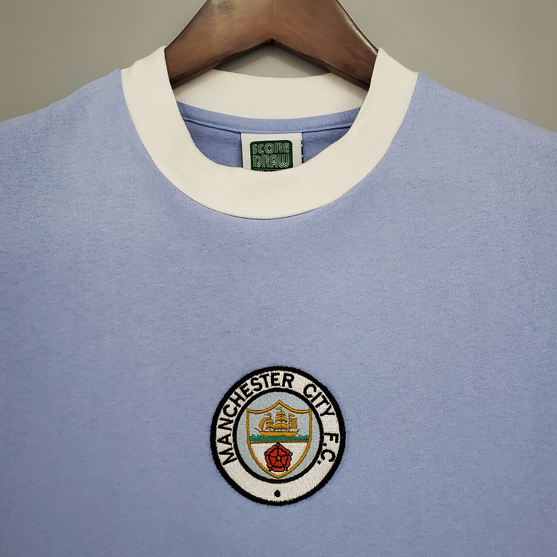 Retro Manchester City 1972 Home Stadium Jersey - Unitedfutballjersey