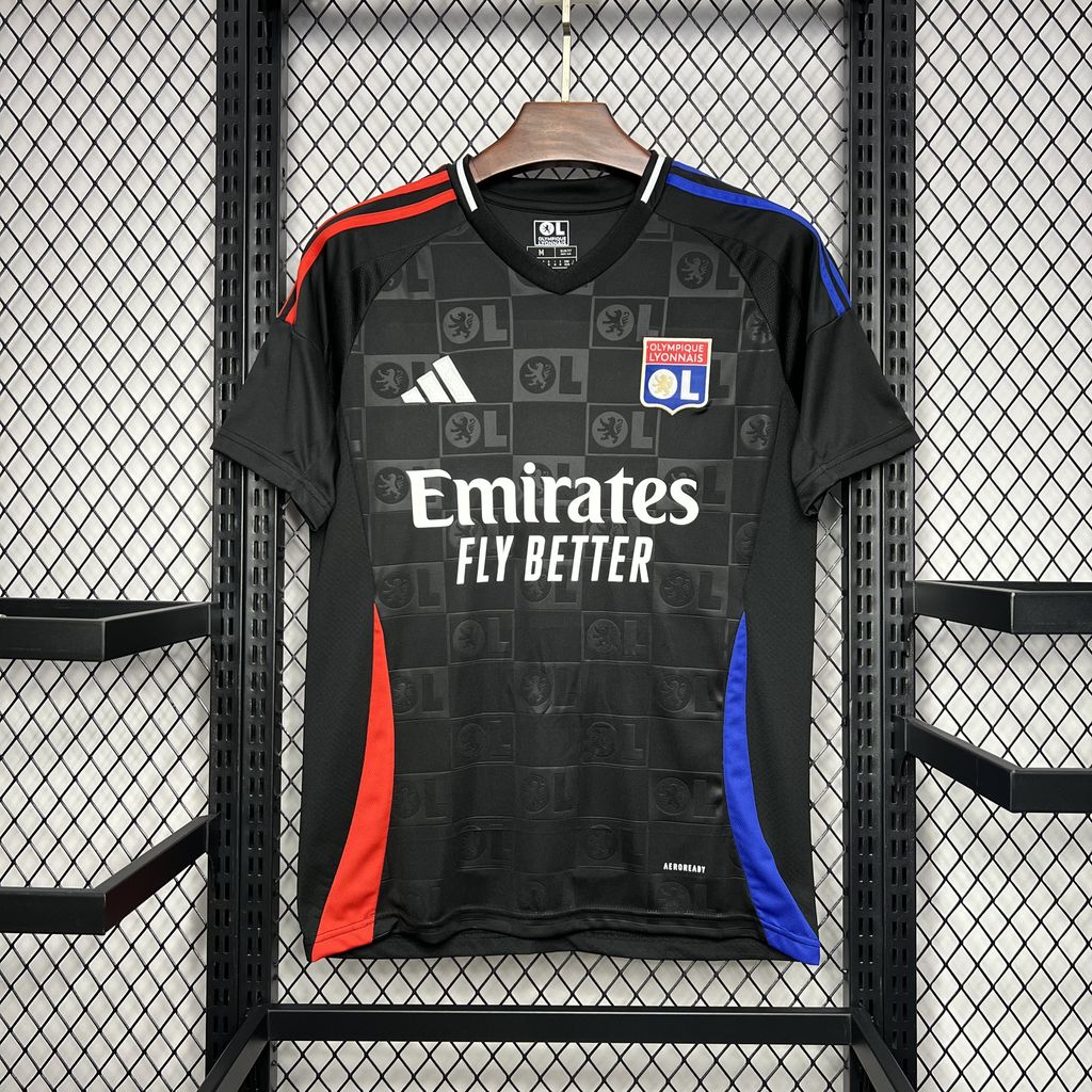 Olympique Lyonnais Lyon 24-25 Away Jersey - Fans Version - Unitedfutballjersey