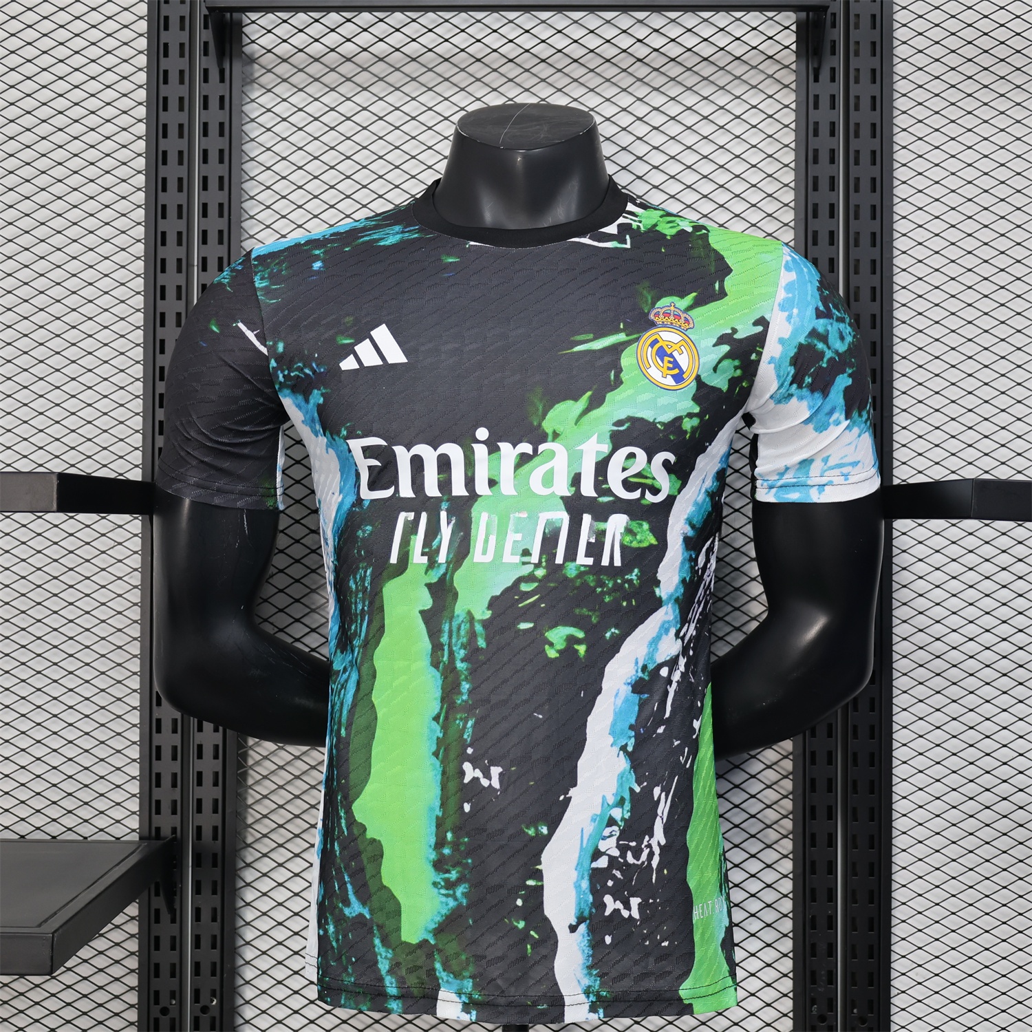Real Madrid 25-26 Green & Black Special Edition Jersey - Player Version - Unitedfutballjersey