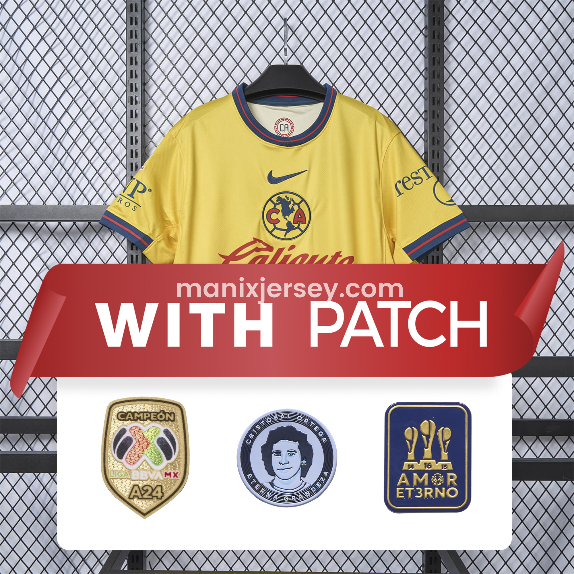 Club América 24-25 Home Jersey - Fans Version - Unitedfutballjersey