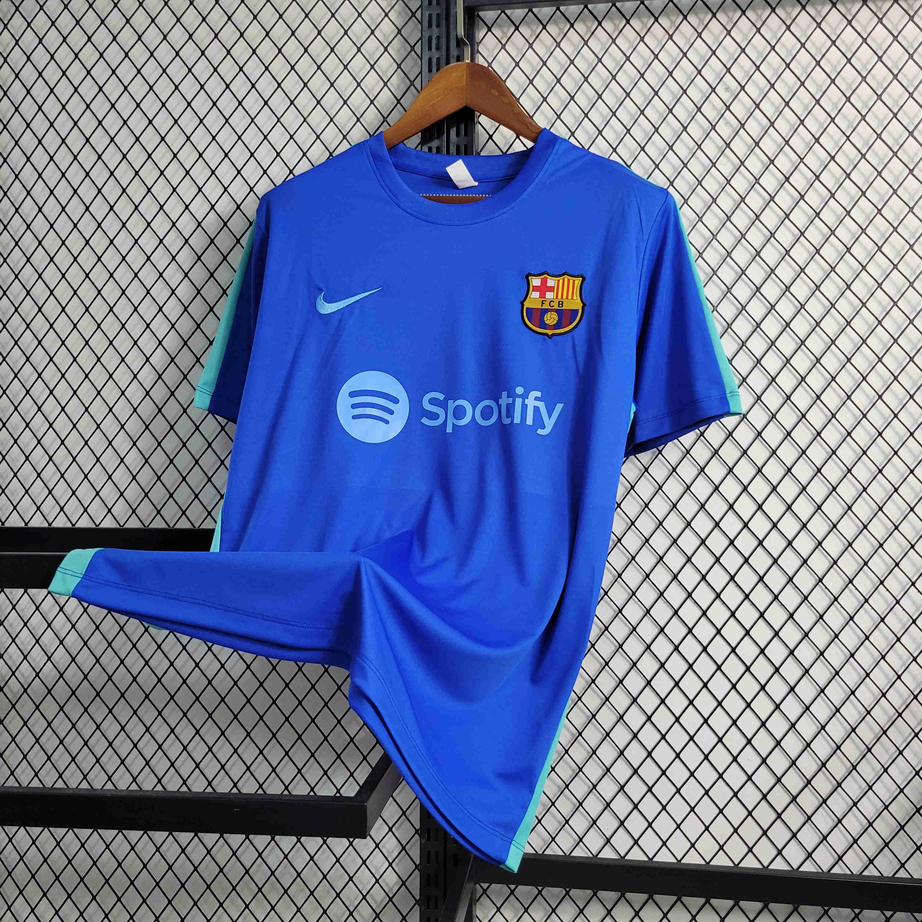 B.A.R.S.A 23/24 Blue Training Jersey - Fans Version - Unitedfutballjersey