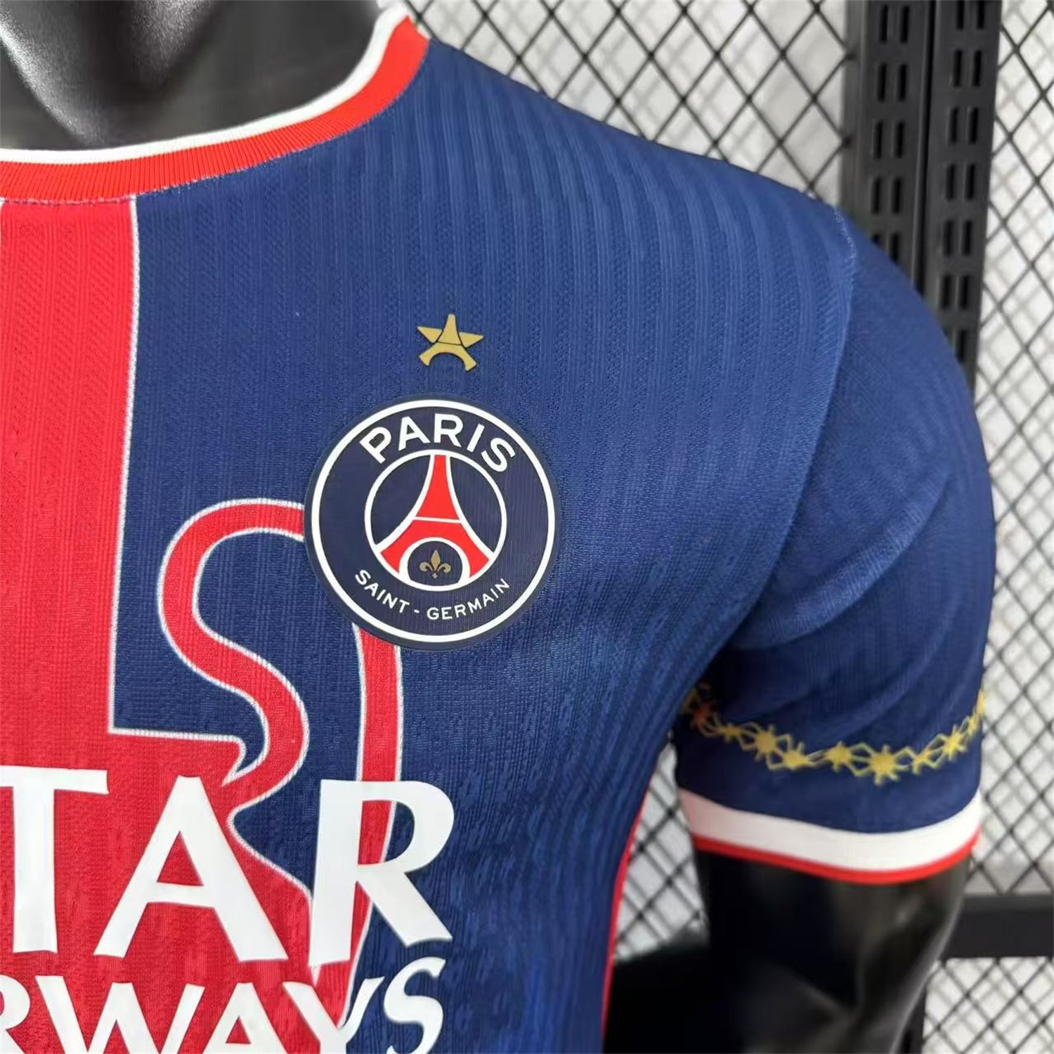 Paris Saint-Germain PSG 25-26 Red Trophy Special Edition Jersey With Star - Player Version - Unitedfutballjersey