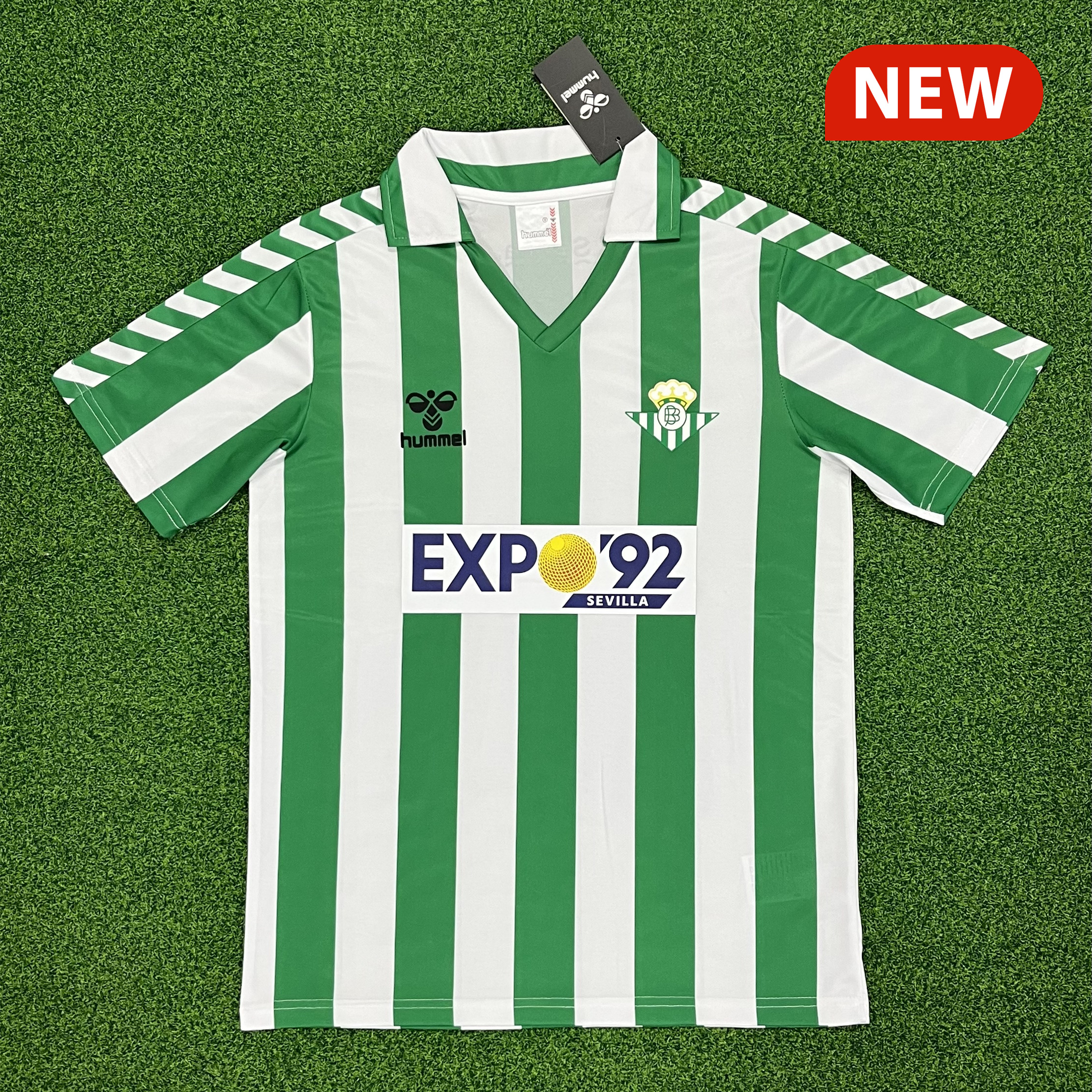 Retro Real Betis 1988-89 Home Stadium Jersey - Unitedfutballjersey