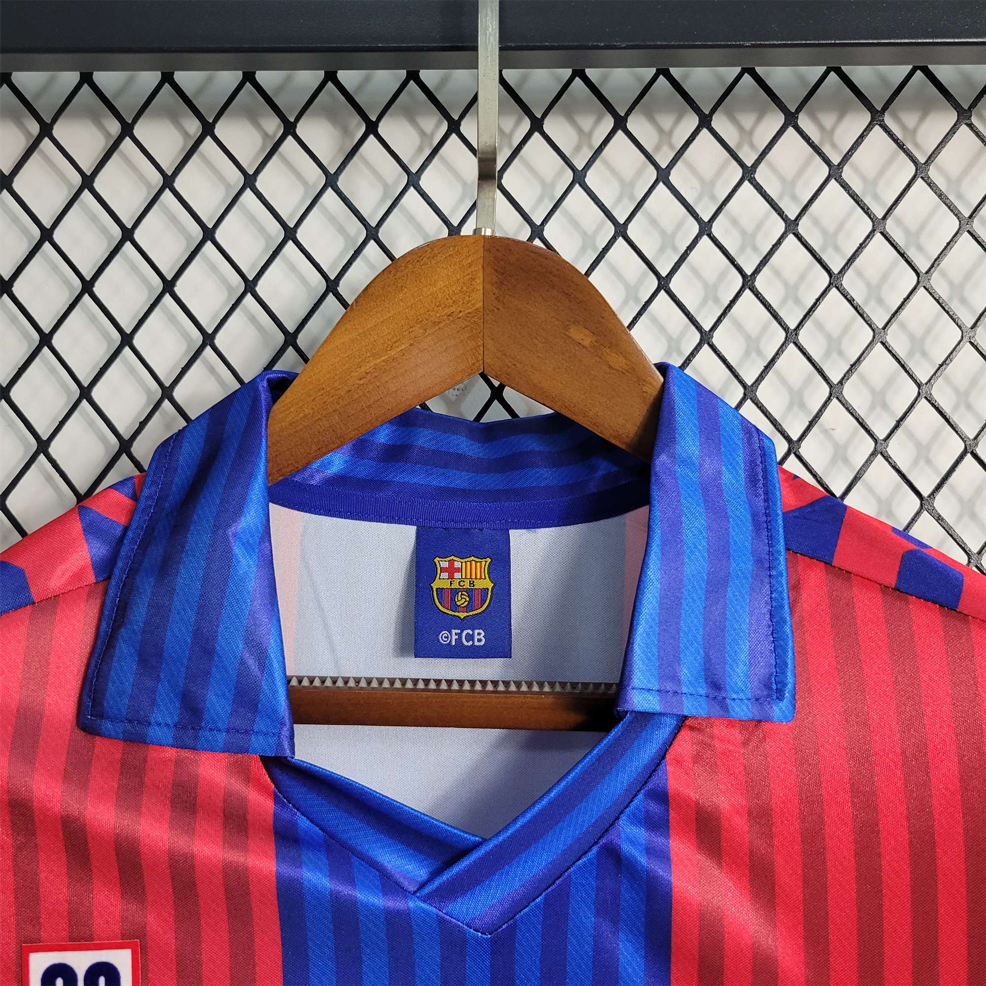 Retro Barcelona 90-92 Home Stadium Jersey - Unitedfutballjersey