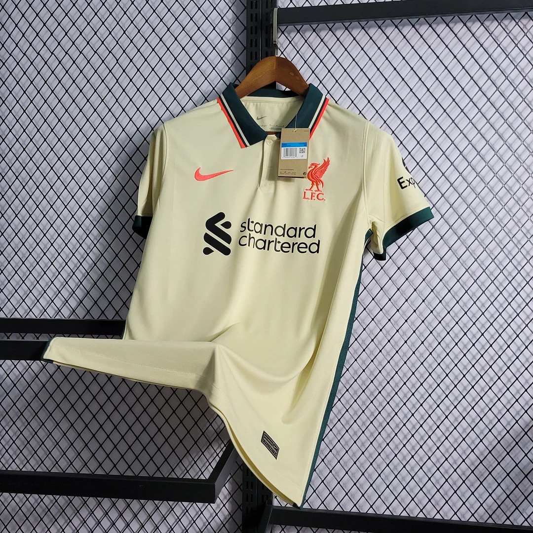 Retro Liver.pool 21-22 Away Stadium Jersey - Fans Version - Unitedfutballjersey
