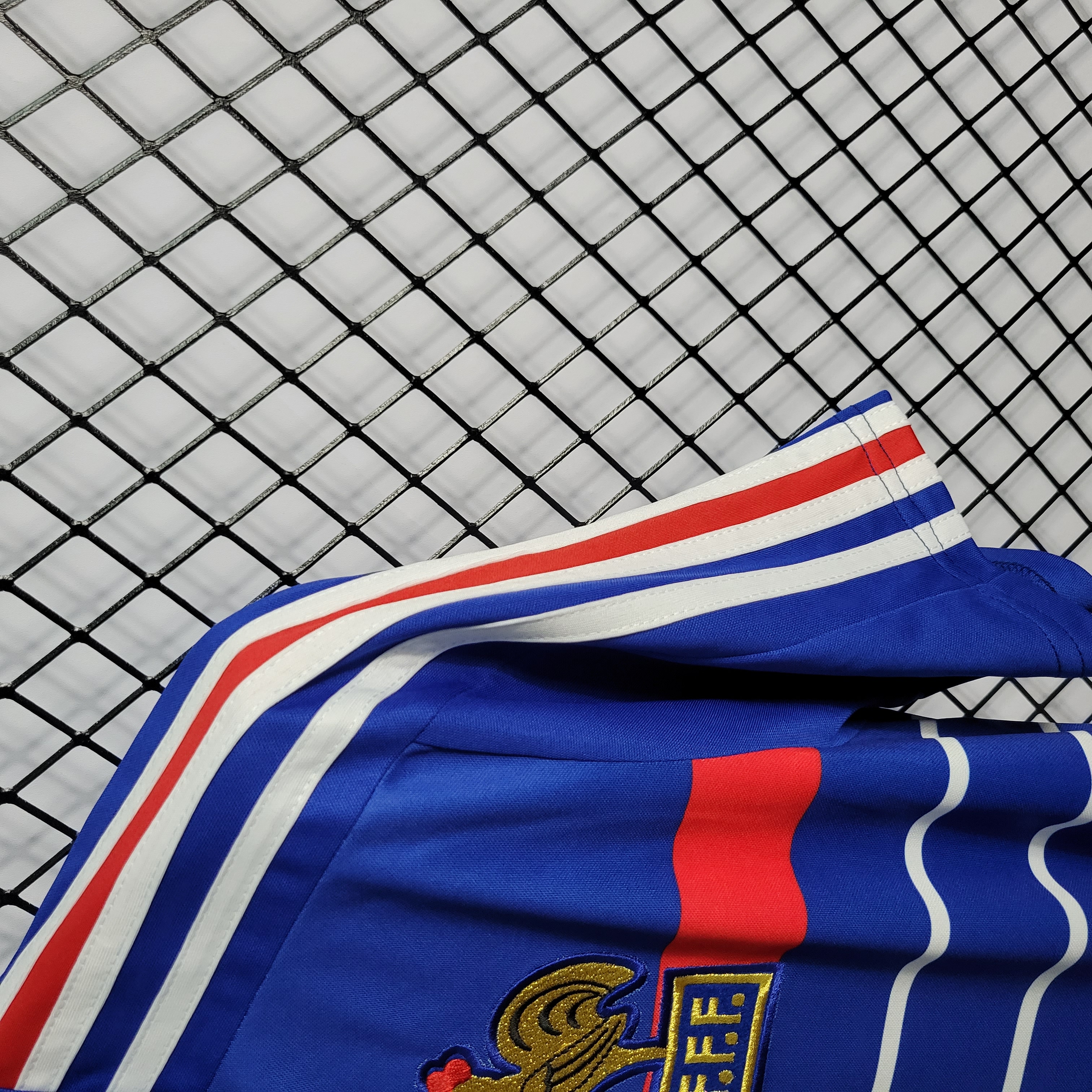 Retro France 1984 Home Stadium Jersey - Unitedfutballjersey