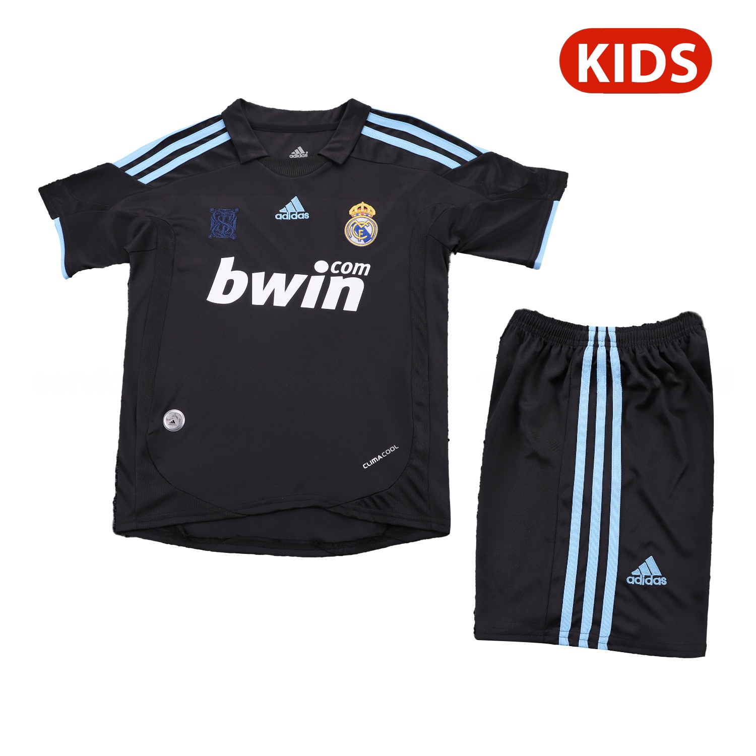 Retro Real Madrid 2009-10 Away Kids Kit - Unitedfutballjersey