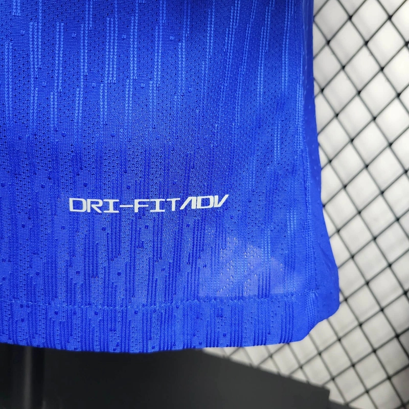 France 2024 Home Long Sleeve Jersey - Player Version - Unitedfutballjersey