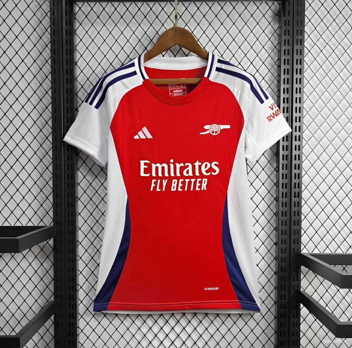 Women's Arsenal 24-25 Home Jersey - Unitedfutballjersey