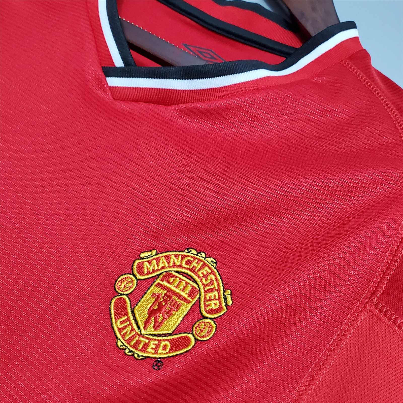 Retro Manchester United 00-02 Home Jersey - Unitedfutballjersey