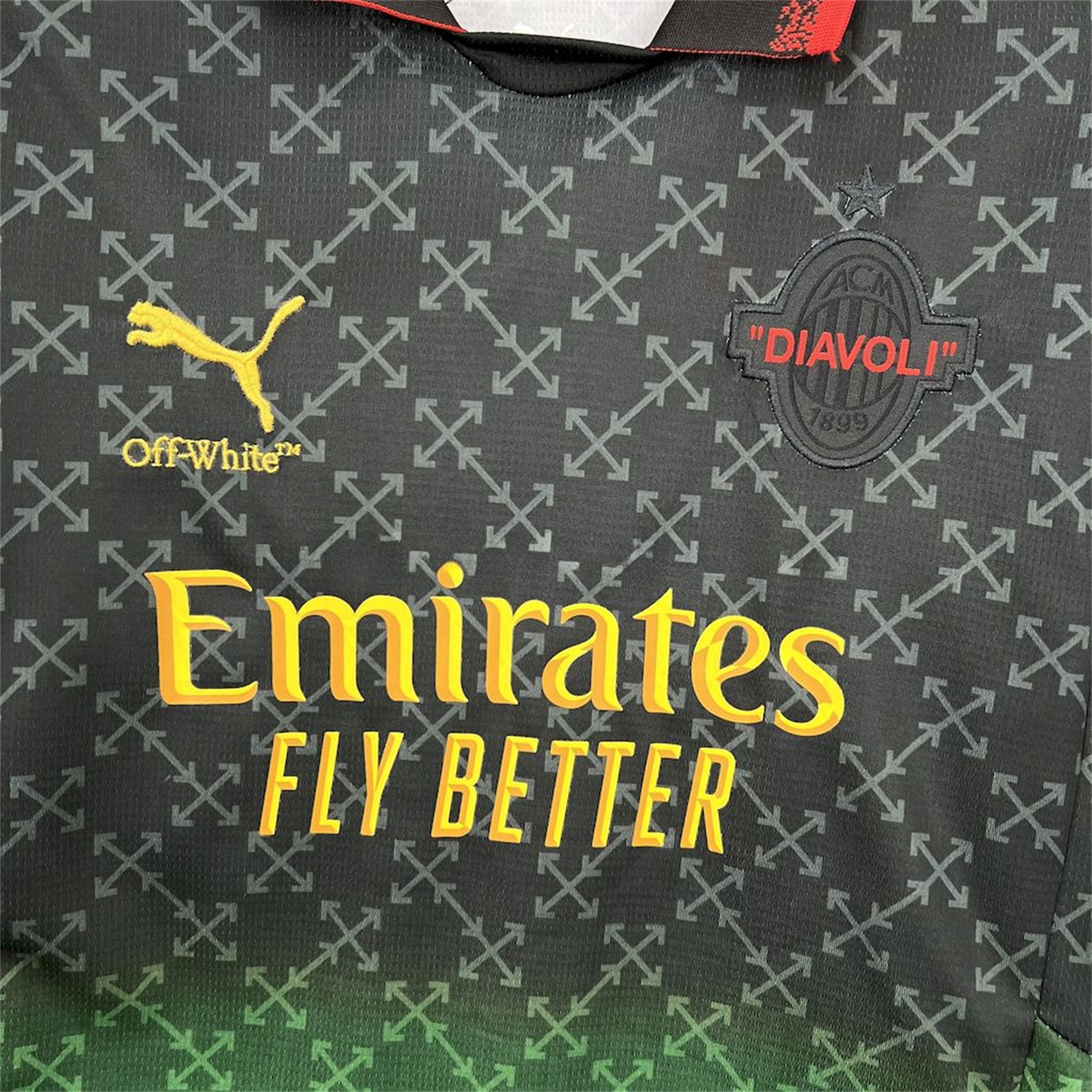 AC Milan 24-25 Fourth “Diavoli” Special Edition Kids Kit - Unitedfutballjersey