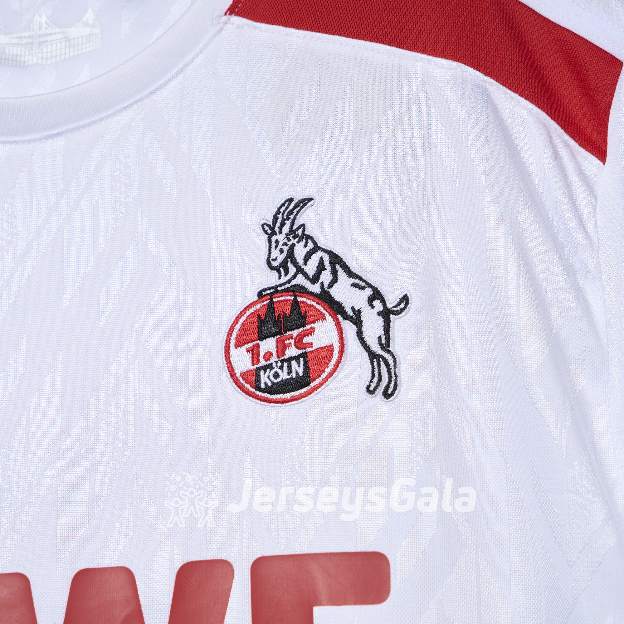 1. FC Köln 24-25 Home Jersey - Fans Version - Unitedfutballjersey