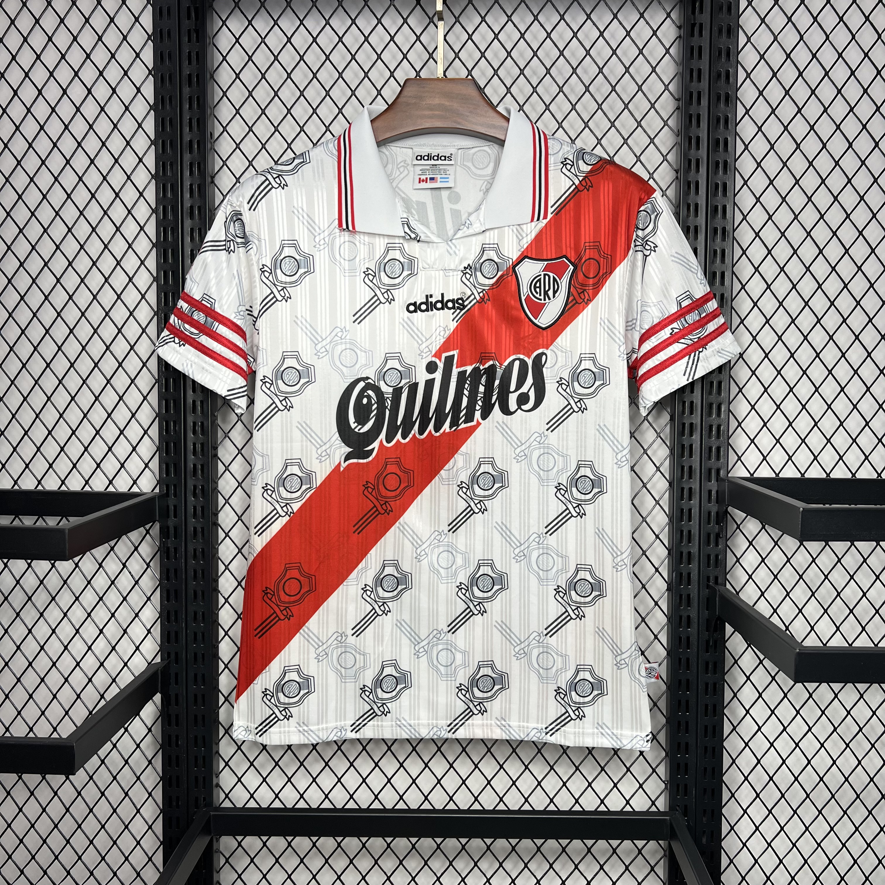 Retro River Plate 1996-97 Home Stadium Jersey - Unitedfutballjersey