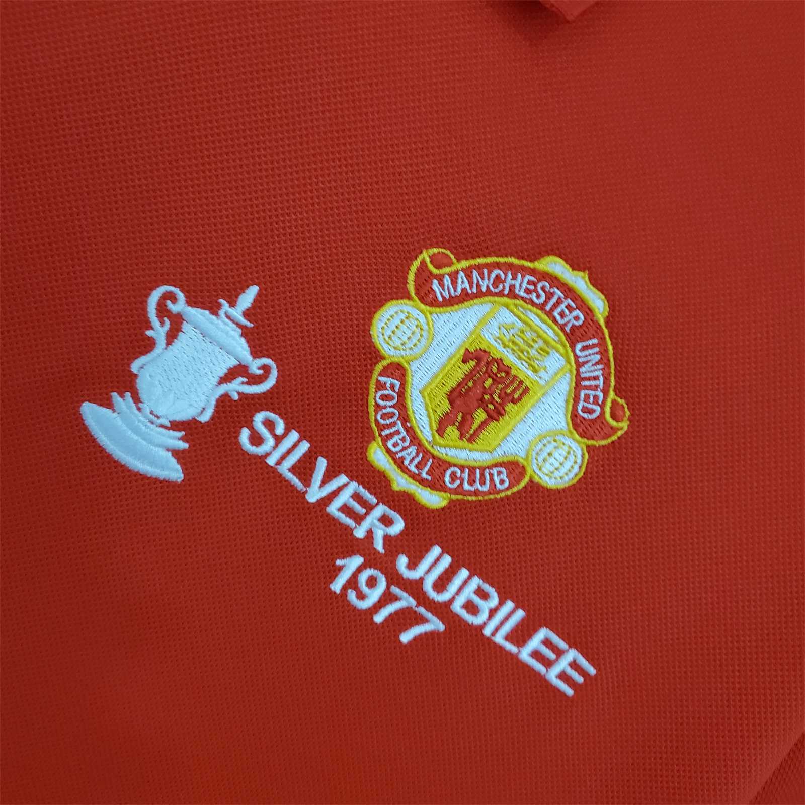 Retro Manchester United 1977 Home Stadium Jersey - Unitedfutballjersey
