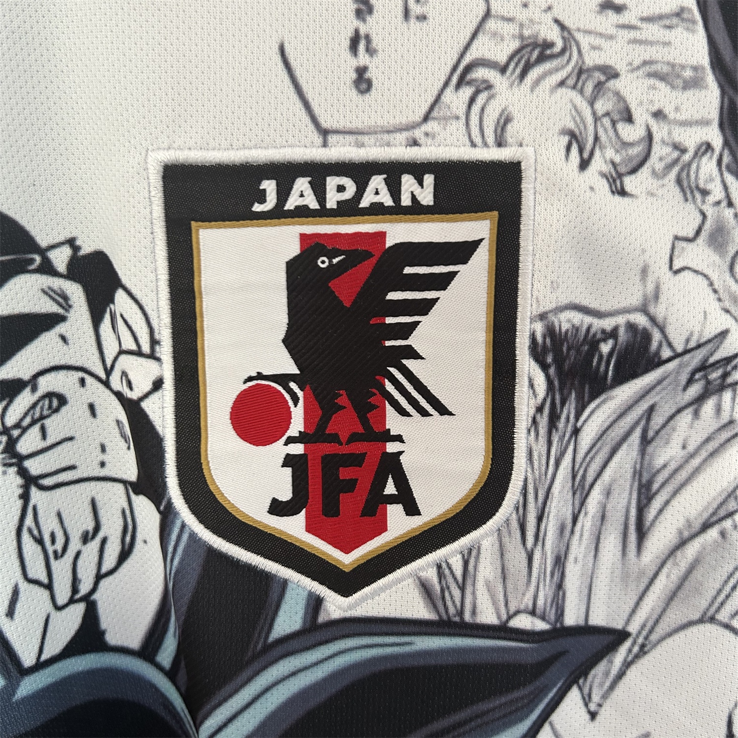 Japan 25-26 Dragon Ball Comics Kamehameha White Special Jersey - Fans Version - Unitedfutballjersey