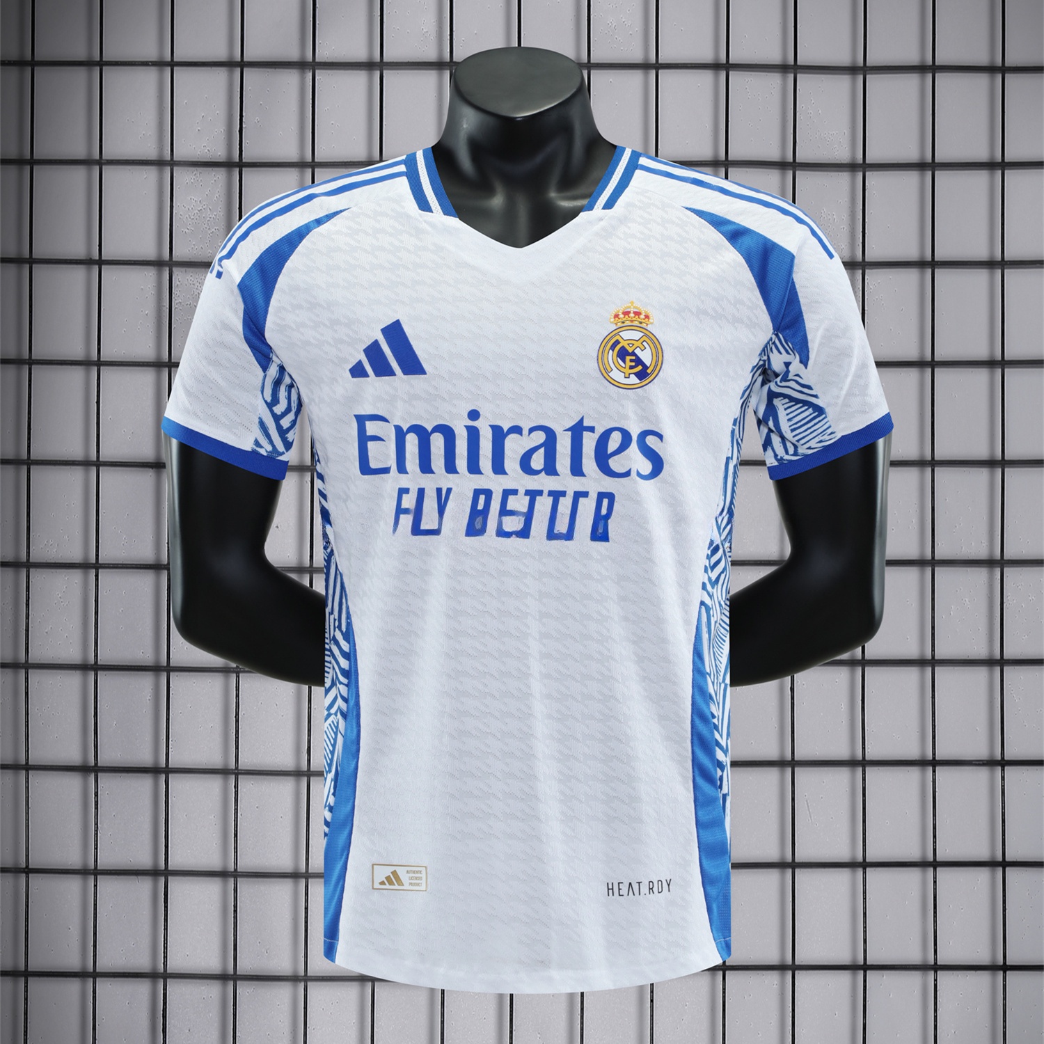 Real Madrid 25-26 Blue Edge Special Edition Jersey - Player Version - Unitedfutballjersey