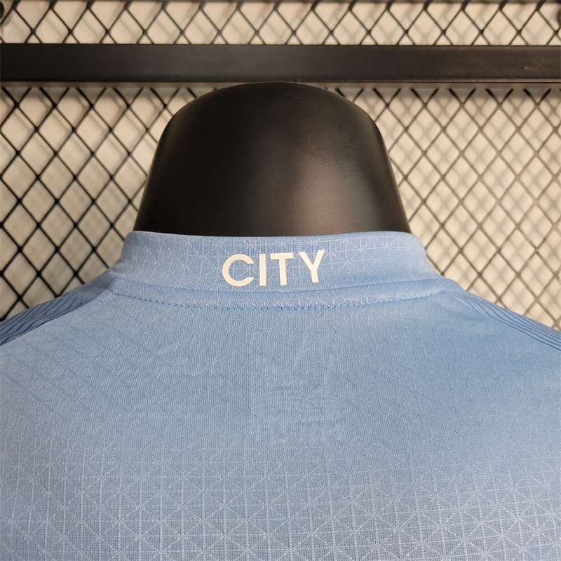 Manchester City 23-24 Home Jersey - Player Version - Unitedfutballjersey