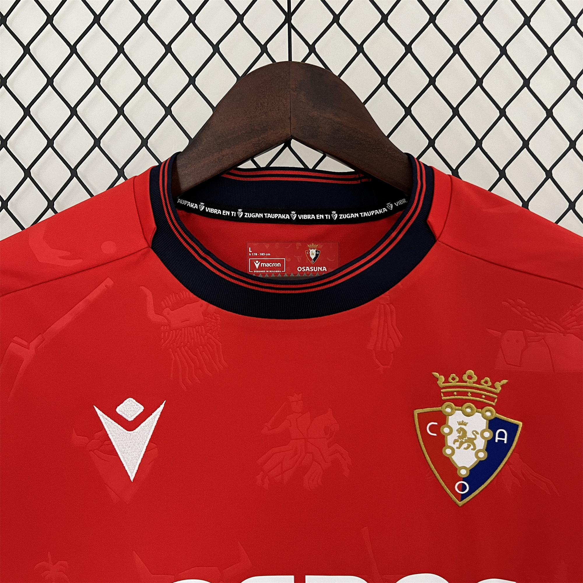 Osasuna 24-25 Home Stadium Jersey - Fans Version - Unitedfutballjersey