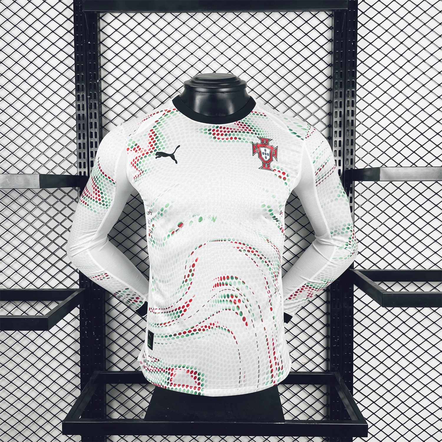 Portugal 2025-26 Away Long Sleeve Jersey - Player Version - Unitedfutballjersey