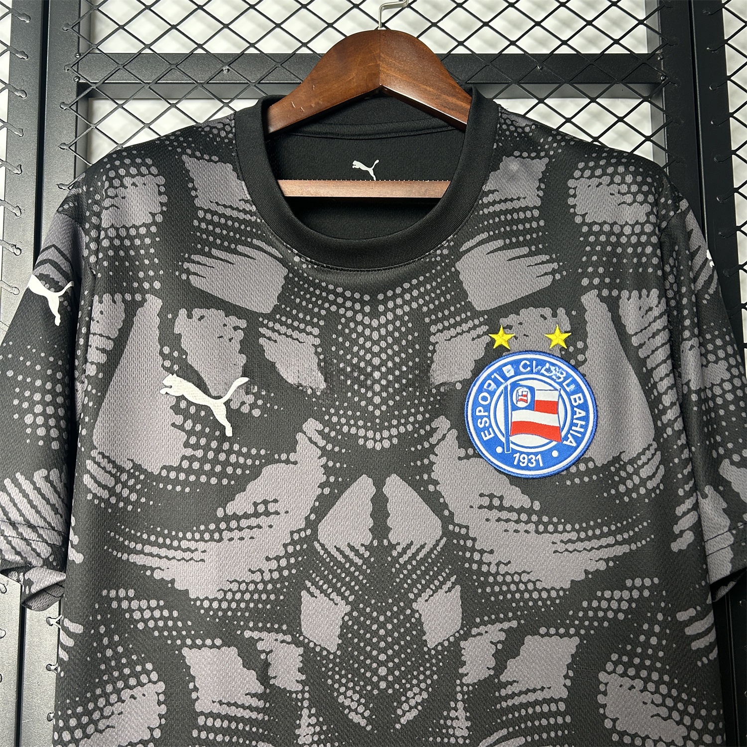 Bahia 25-26 Black Goalkeeper Jersey - Fans Version - Unitedfutballjersey
