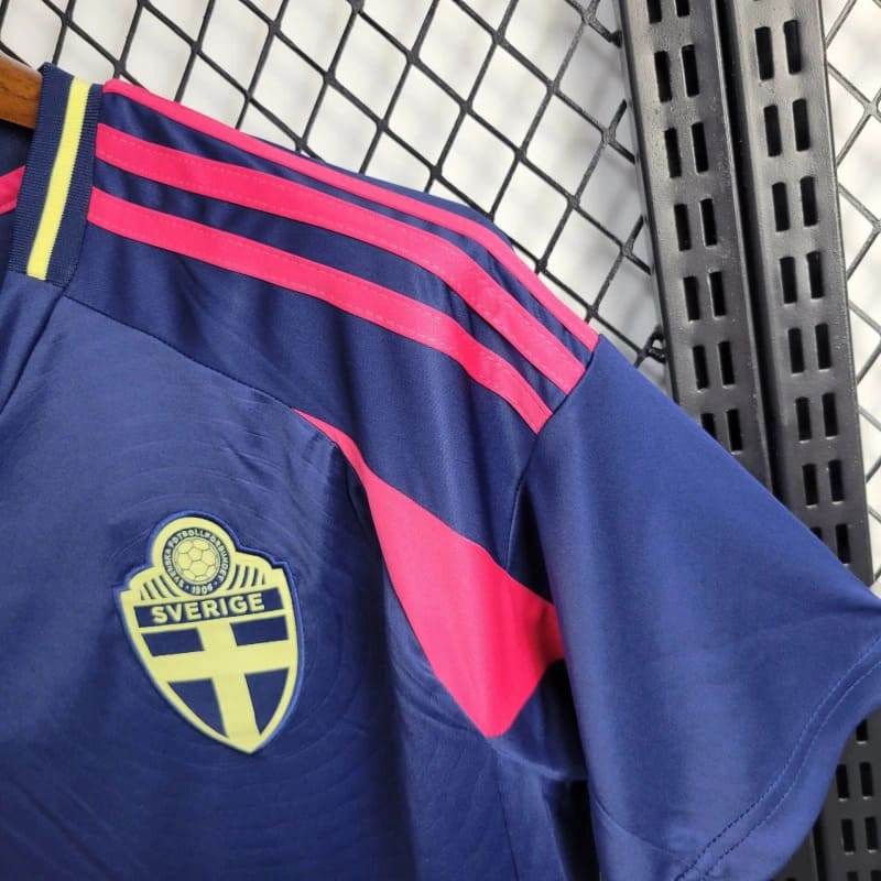 Sweden 2024 Away Jersey - Fans Version - Unitedfutballjersey