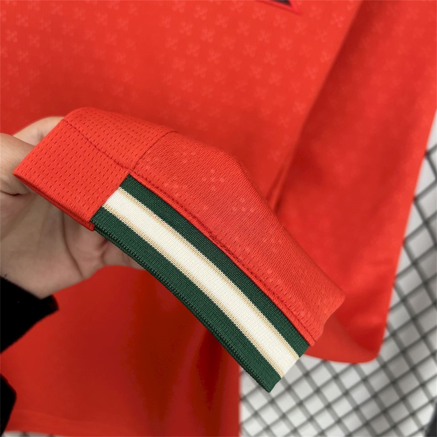 Portugal 2025-26 Home Long Sleeve Jersey - Fans Version - Unitedfutballjersey