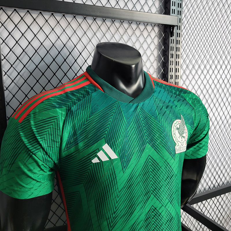 Mexico 2022 Home Stadium Jersey - Player Version - Unitedfutballjersey