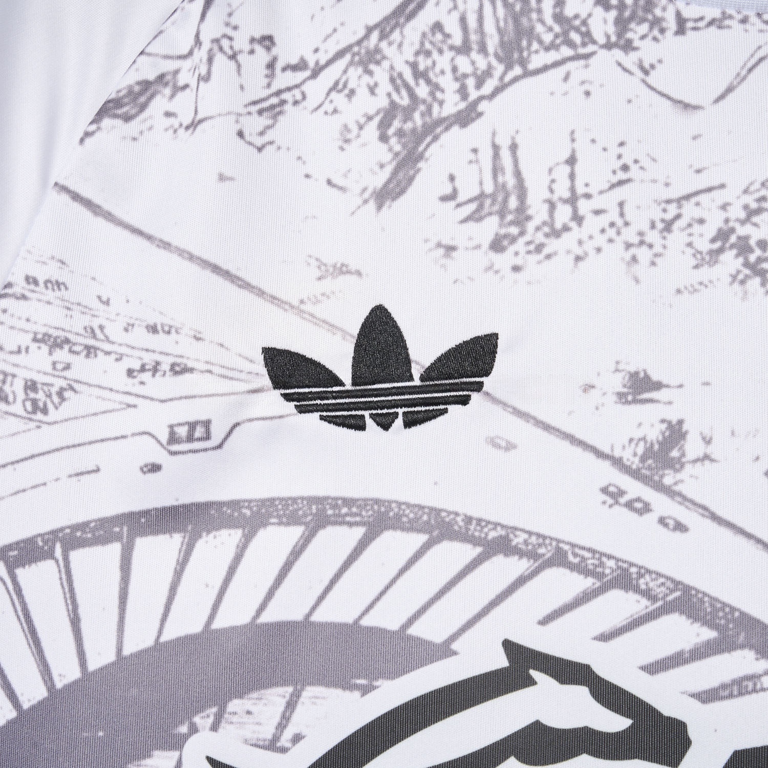 Club América 25-26 White Sketch of stadium Special Edition Jersey - Fans Version - Unitedfutballjersey