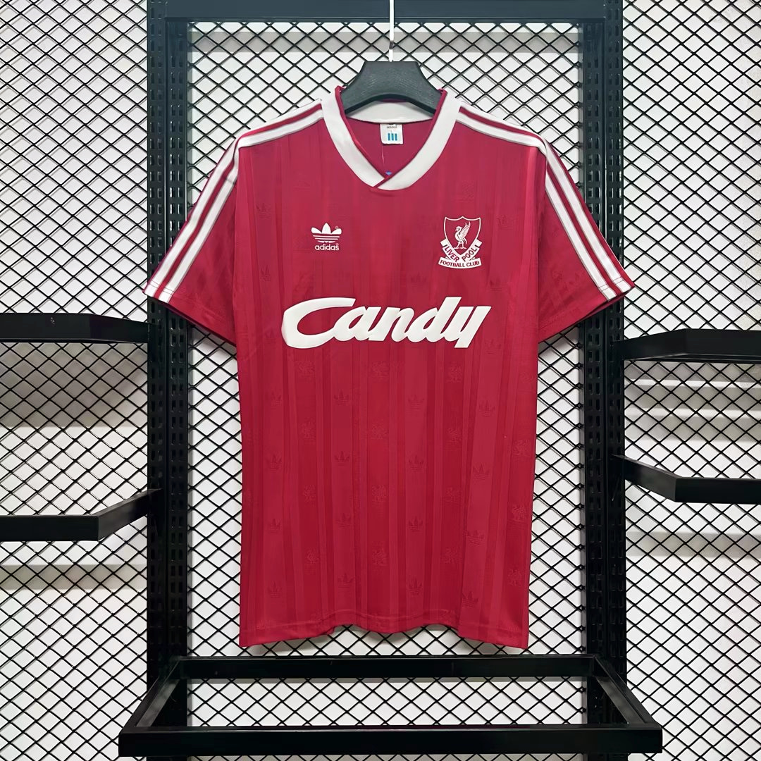 Retro Liver.pool 1988-89 Home Stadium Jersey - Unitedfutballjersey