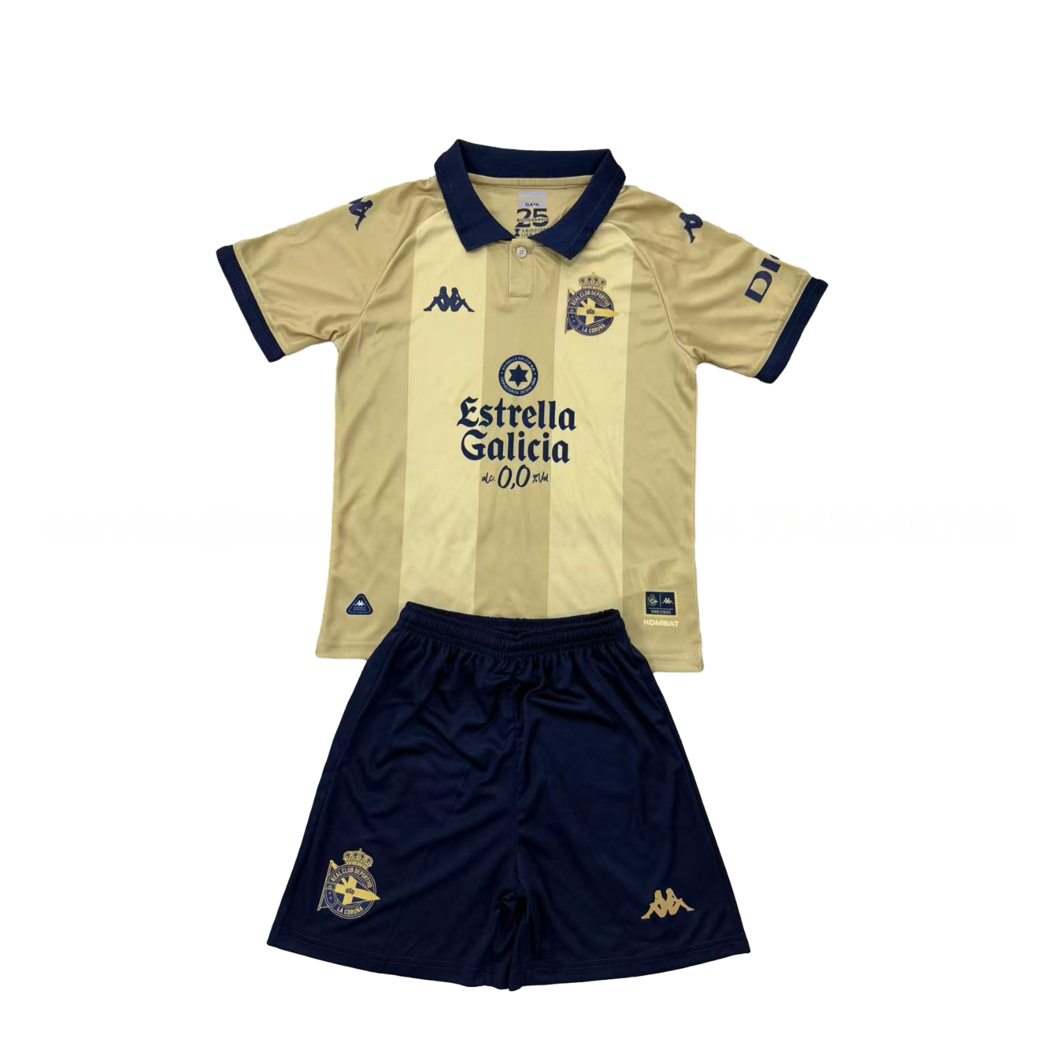 Deportivo de La Coruña 24-25 25th Anniversary of La Liga Triumph Men's Adult Jersey Set - Fans Version - Unitedfutballjersey