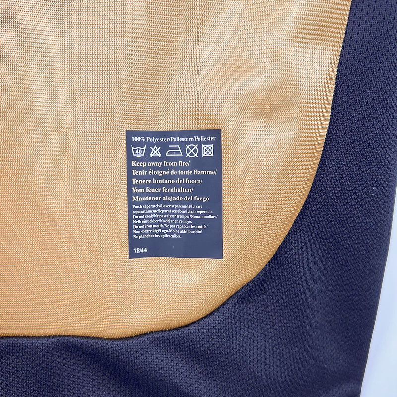 Manchester United Retro 01-02 100th Anniversary Special Edition Jersey - Gold - Unitedfutballjersey