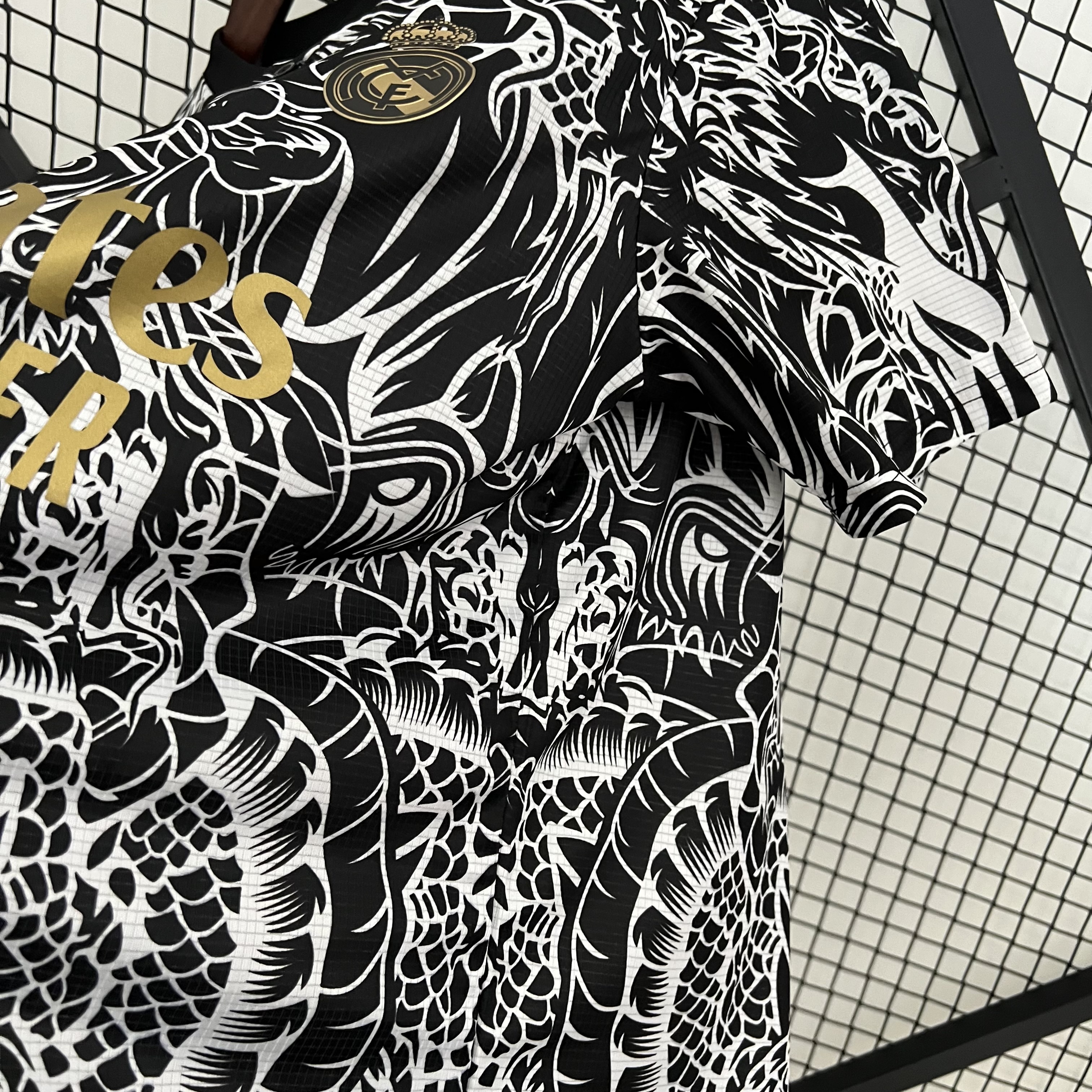 Real Madrid 23-24 Dragon Pattern Special Edition Jersey - Fans Version - Unitedfutballjersey