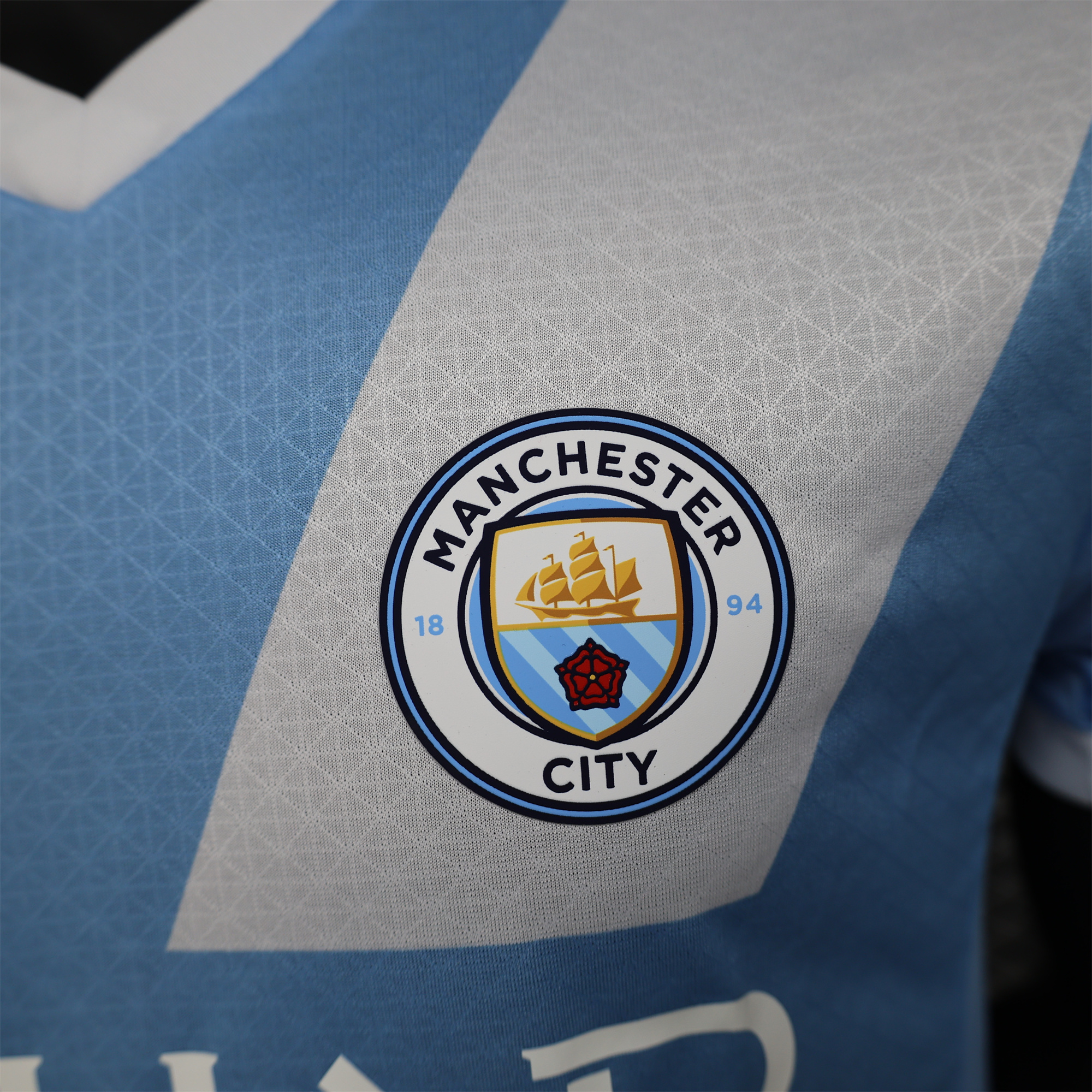 Manchester City 25-26 Home Jersey (Informal - release Version) - Player Version - Unitedfutballjersey