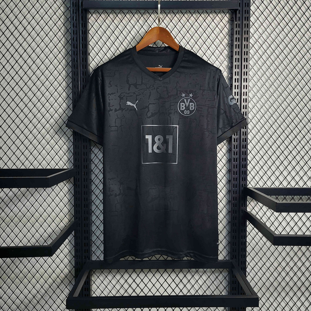 23/24 Dortmund Special Edition Black Jersey - Fans Version - Unitedfutballjersey