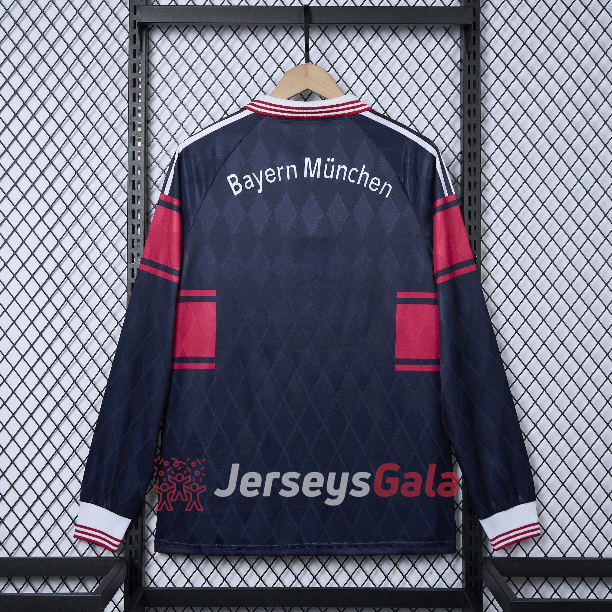 Retro Bayern Munich 1997-99 Home Long Jersey - Unitedfutballjersey