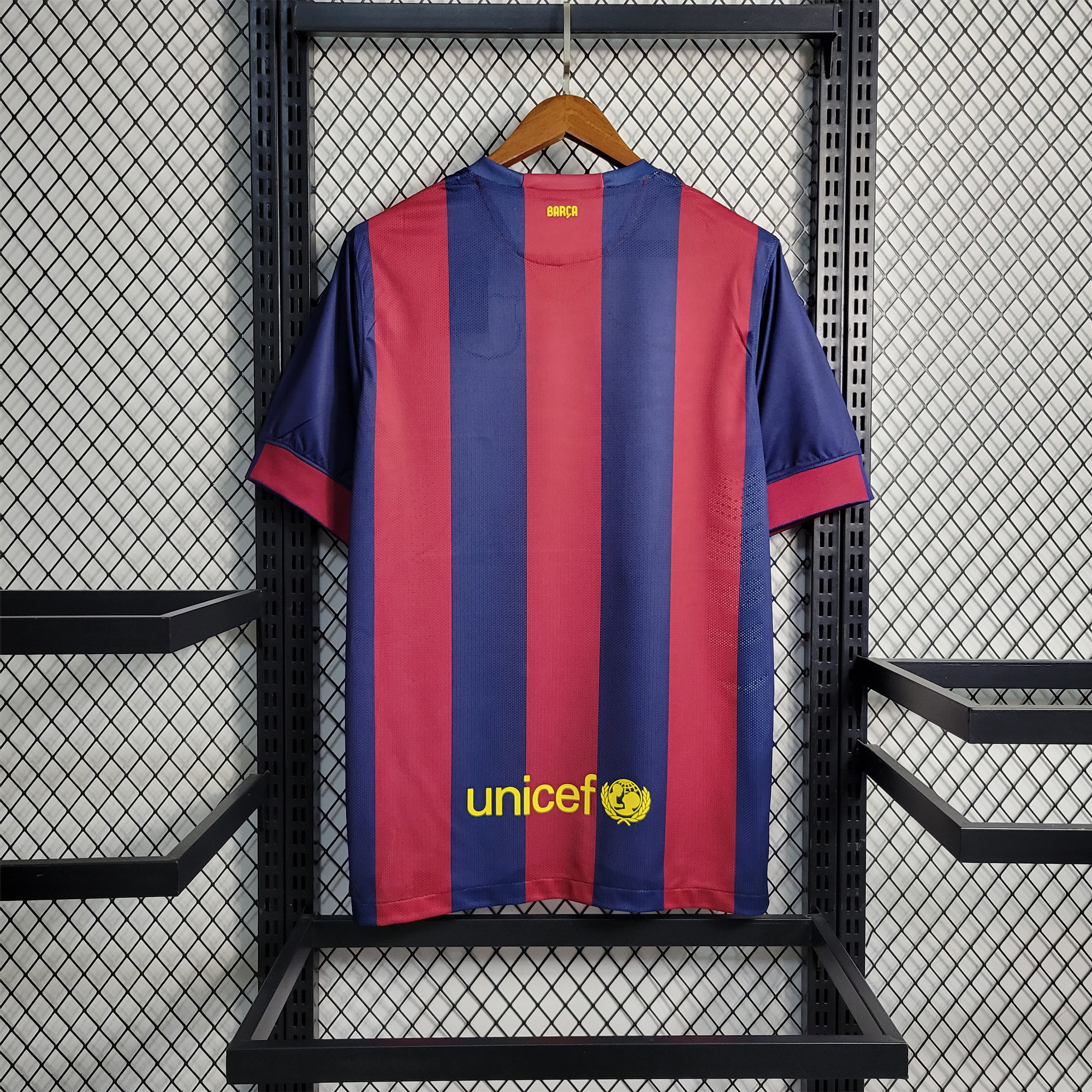 Retro Barcelona 14-15 Home Stadium Jersey - Unitedfutballjersey