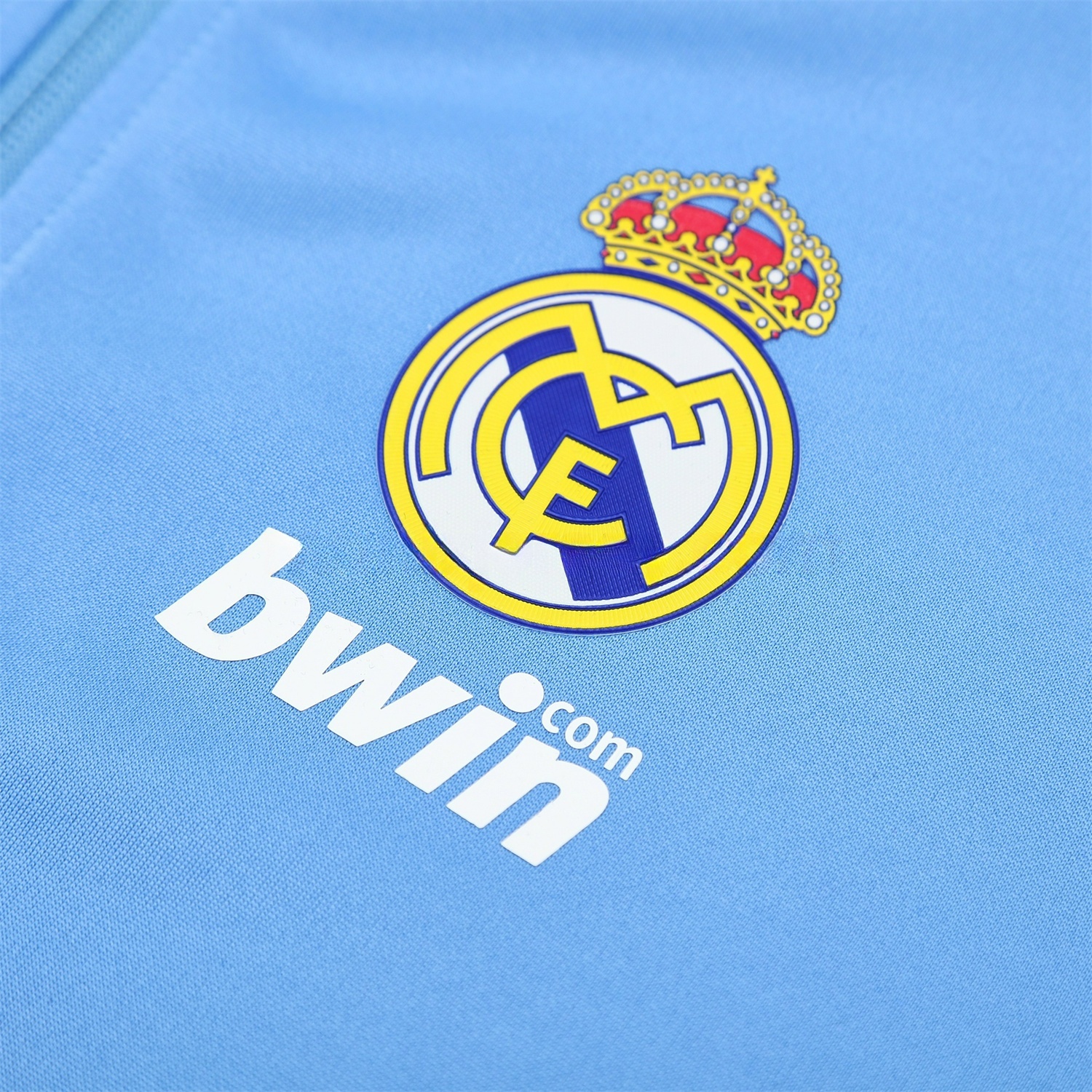 Real Madrid 25-26 Throwback Jacket Training Tracksuit - Blue Jackets & Black Pants - Unitedfutballjersey