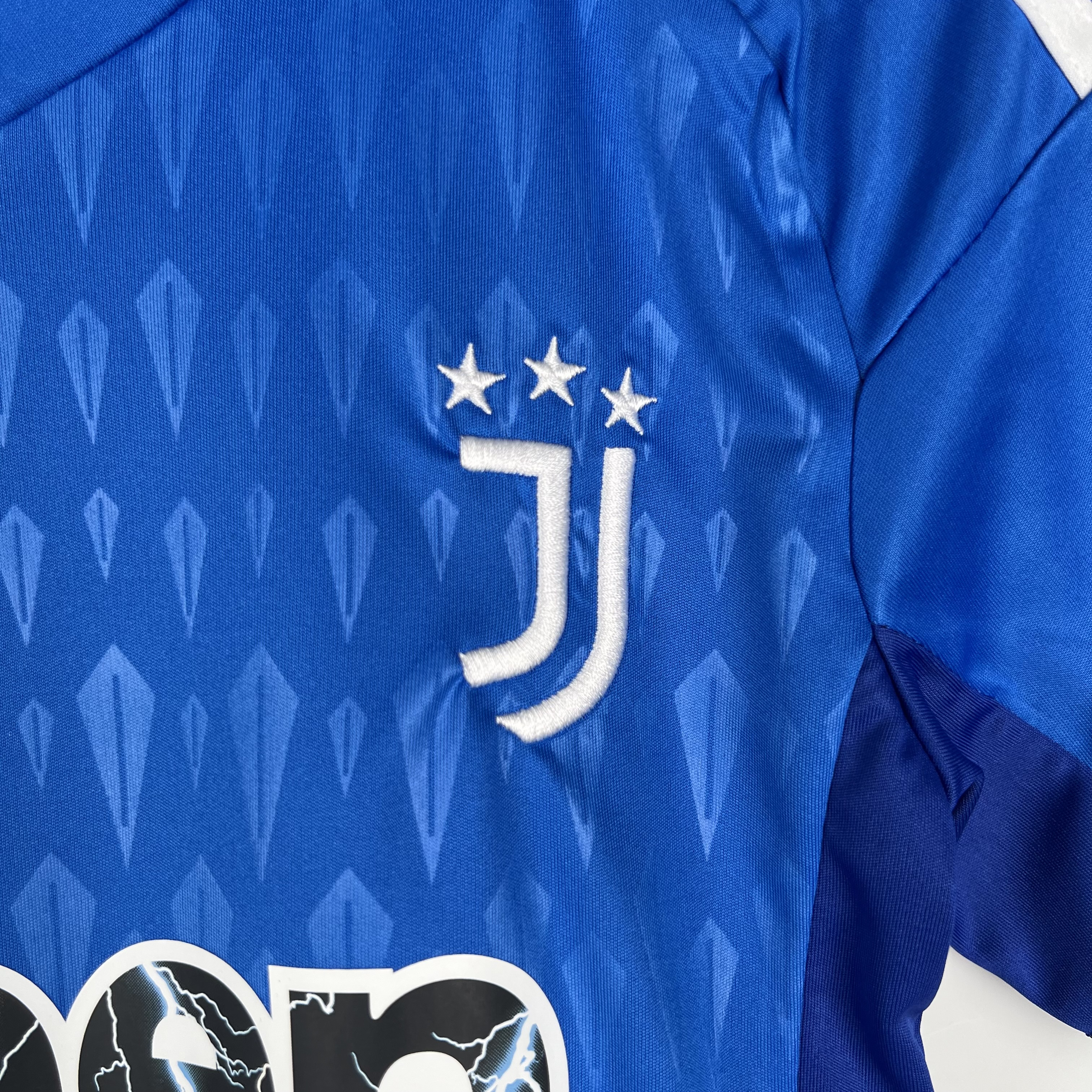 23/24 Juventus Goalkeeper Blue Kid Kit - Size:16-28 - Unitedfutballjersey