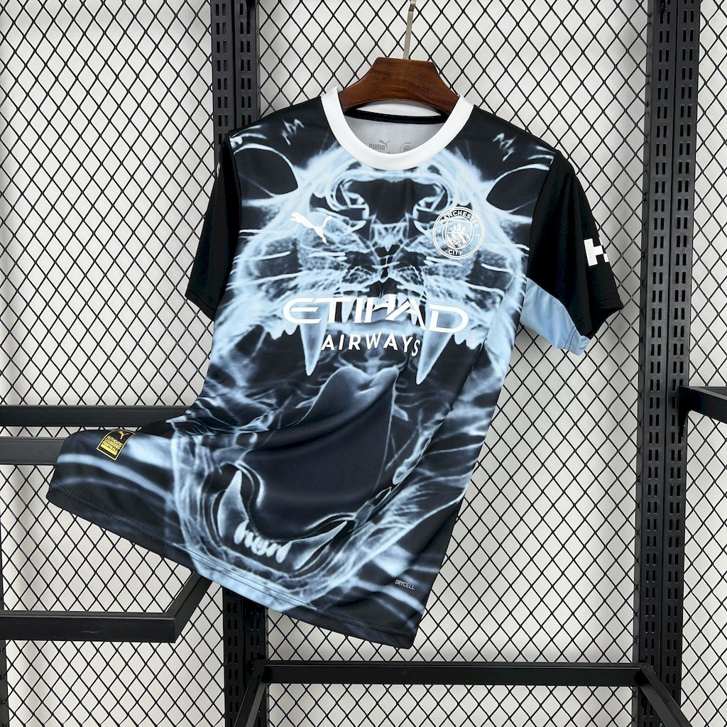 Manchester City 24-25 Black X-ray Fan-designed Special Edition Jersey - Fans Version - Unitedfutballjersey