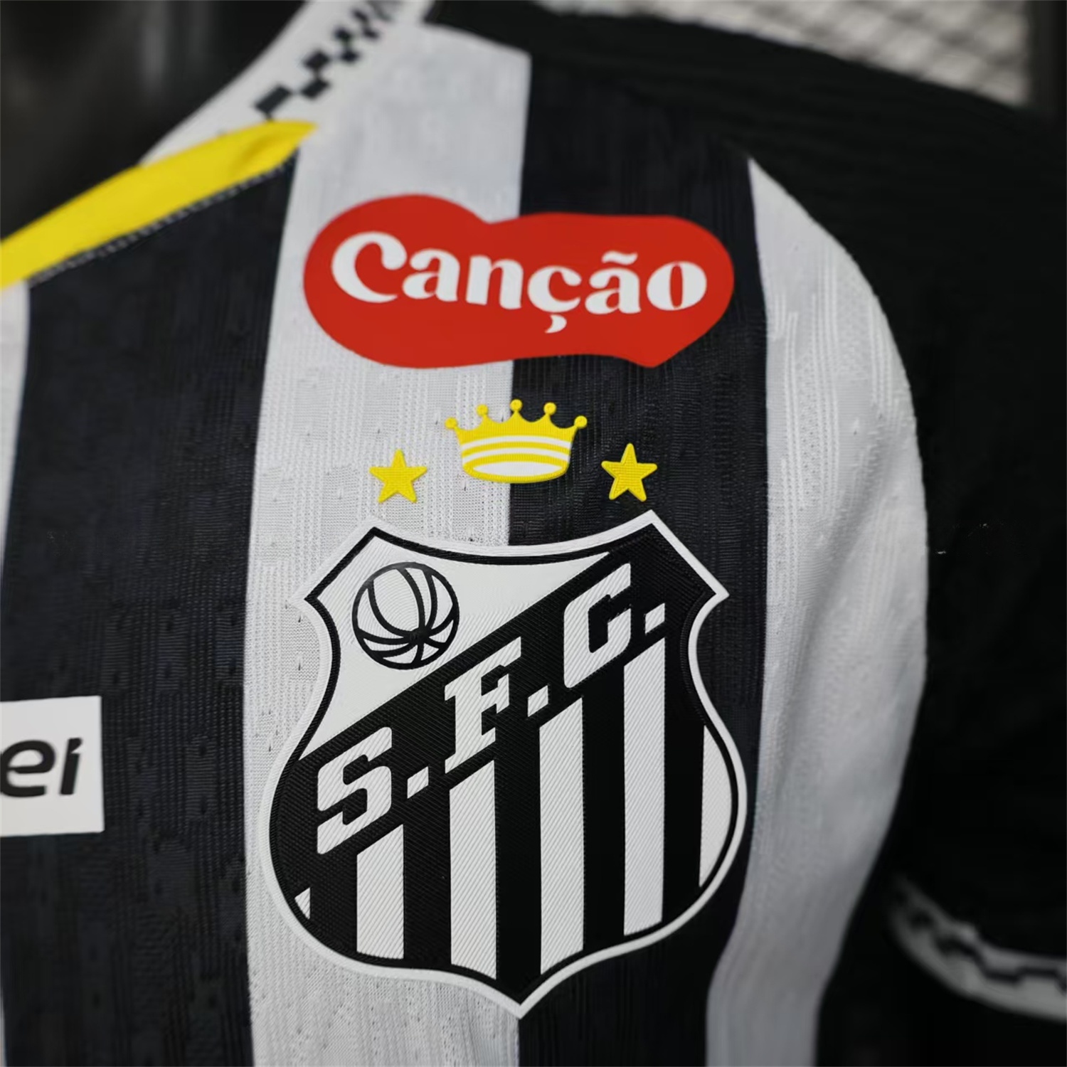 Santos 25-26 Away Jersey with Sponsors - Player Version - Unitedfutballjersey