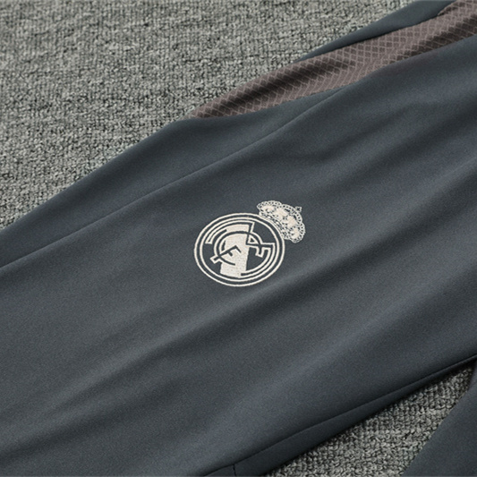 Real Madrid 24-25 Long Sleeve Training Set - Player Version - Apricot - Unitedfutballjersey